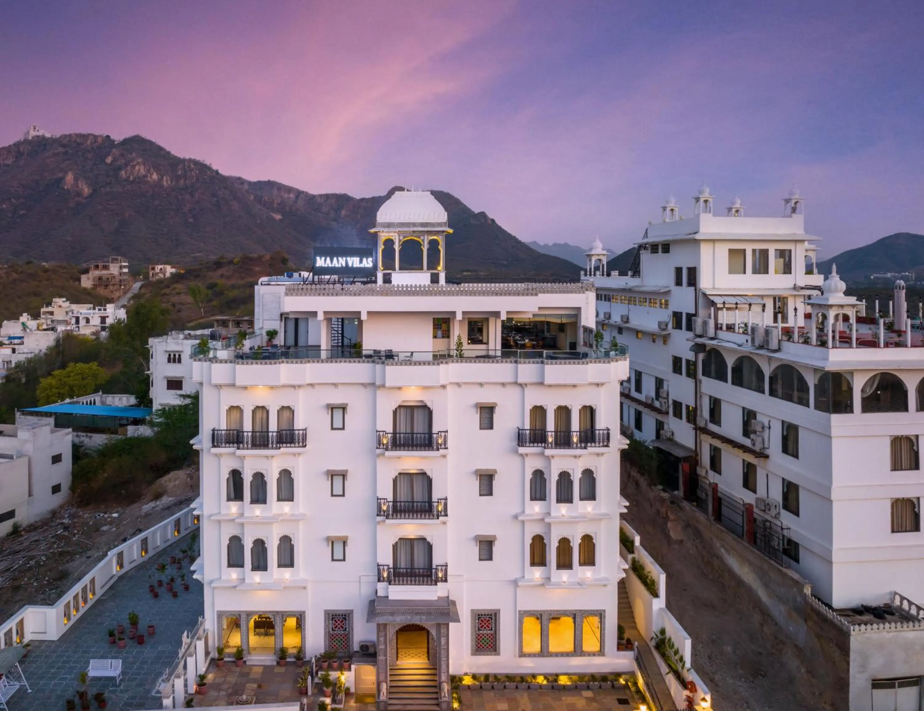 Property building in Maan Vilas - A Boutique Hotel Udaipur