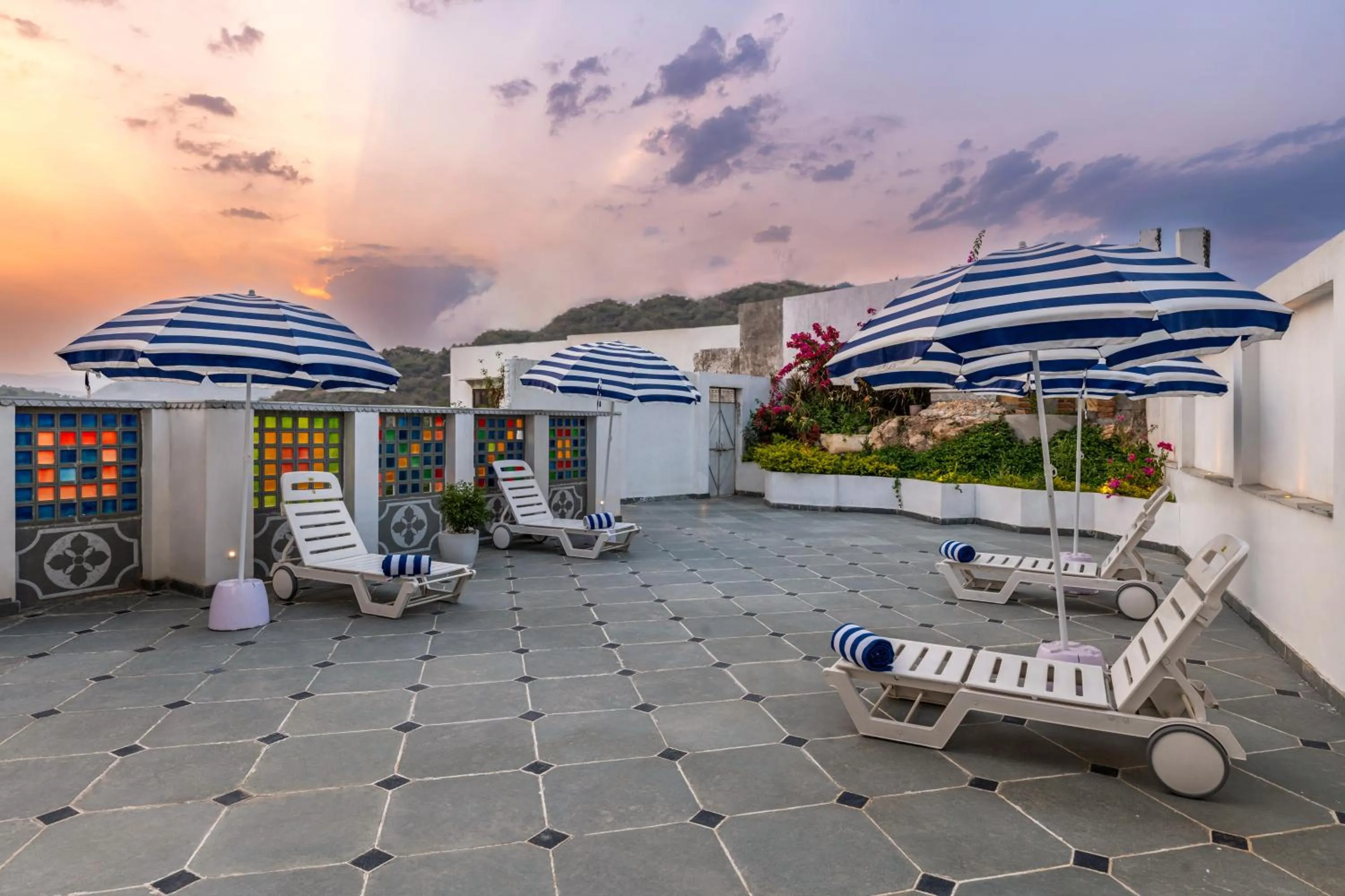 Swimming pool in Maan Vilas - A Boutique Hotel Udaipur