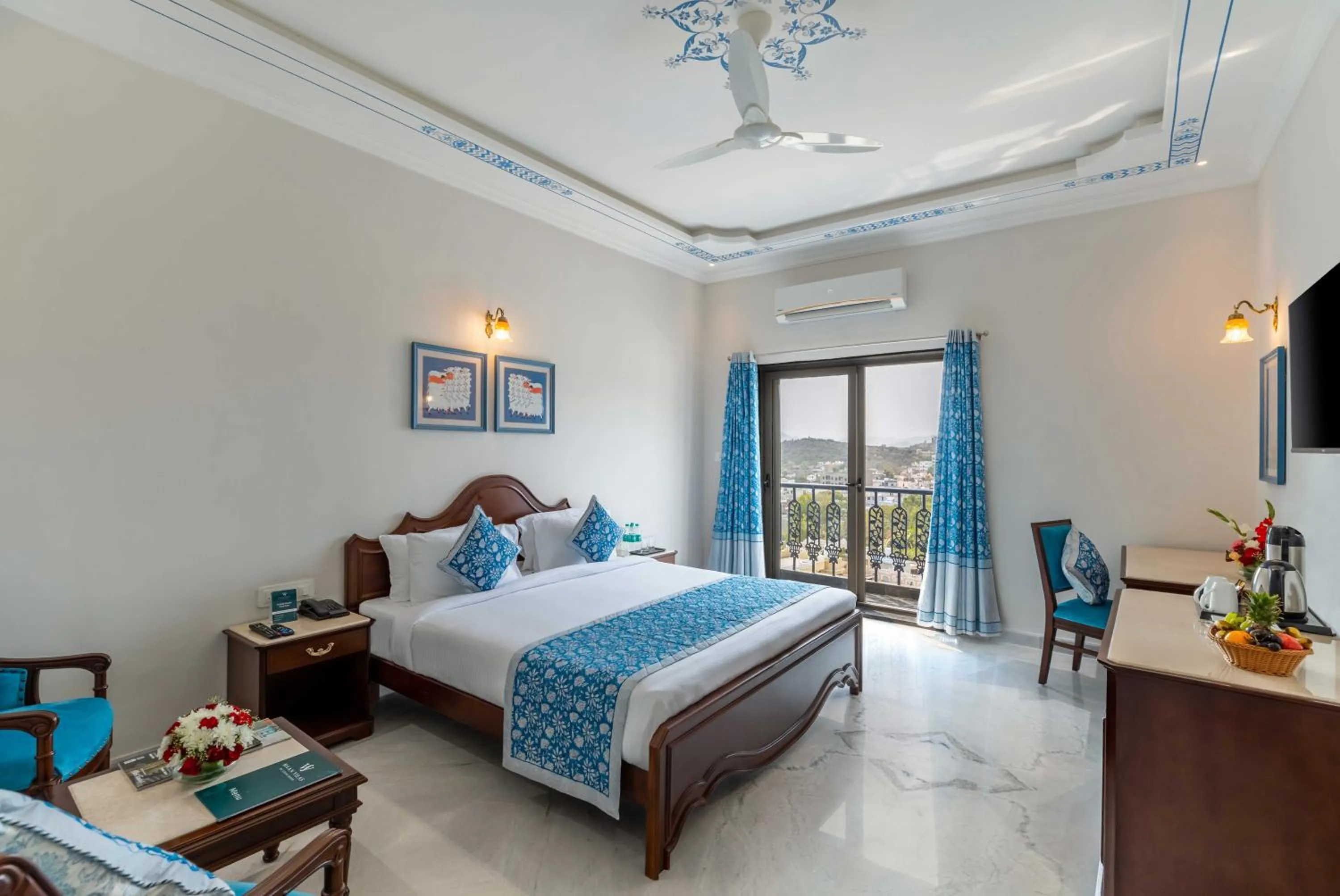 Photo of the whole room, Bed in Maan Vilas - A Boutique Hotel Udaipur