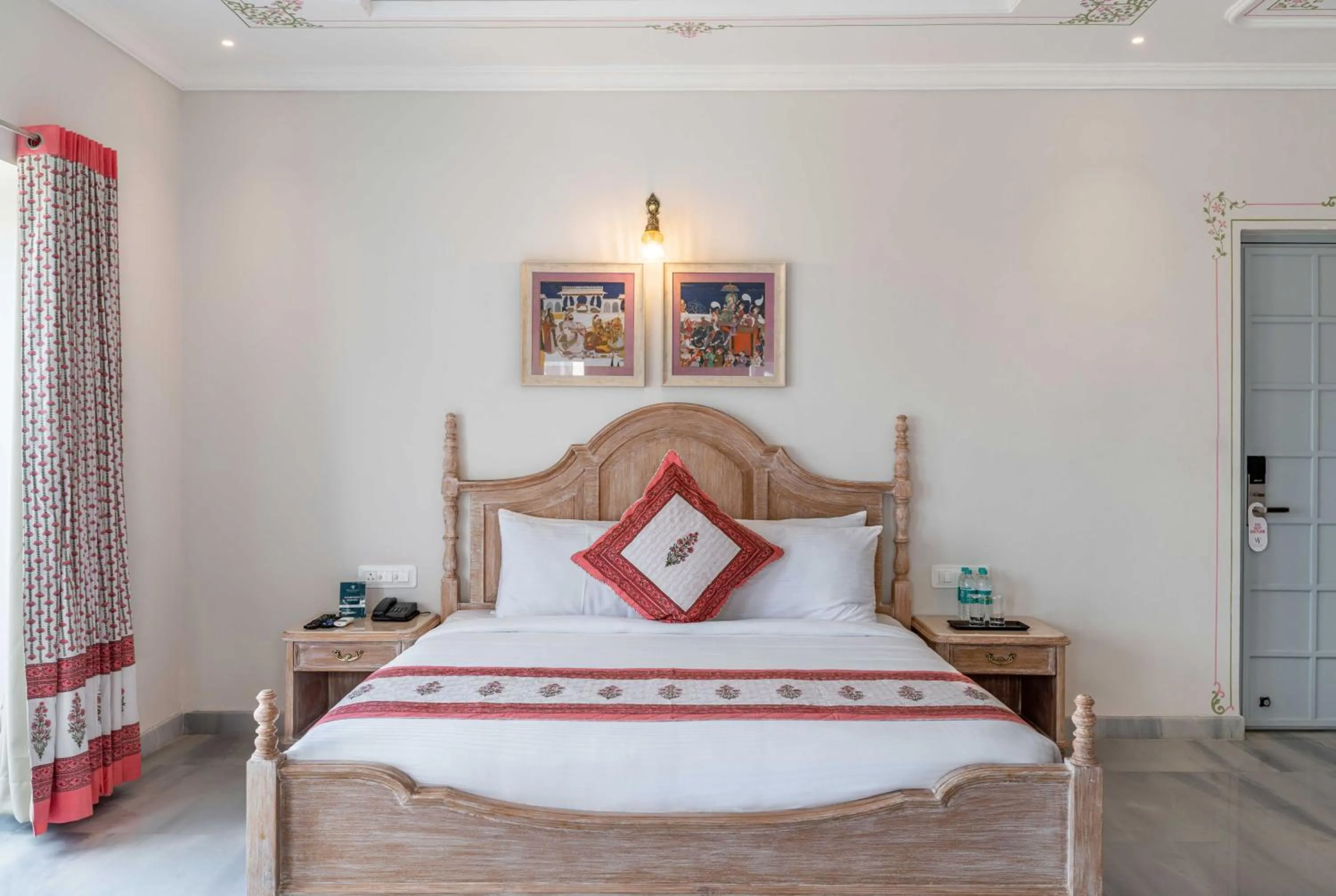 Bed in Maan Vilas - A Boutique Hotel Udaipur