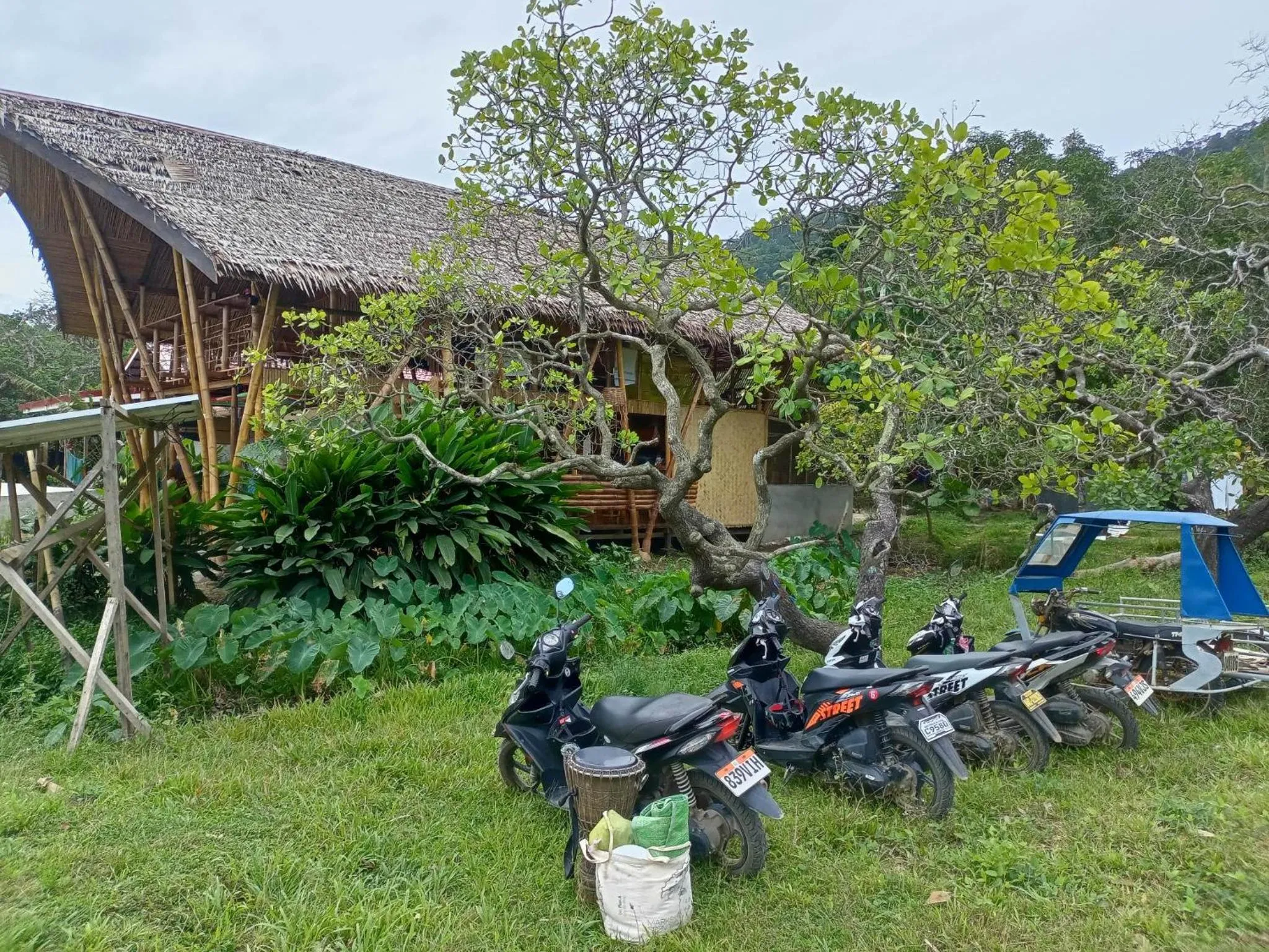 Parking in Surf and Skate Duli El Nido By Kiteclub Palawan