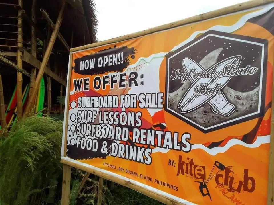 Activities in Surf and Skate Duli El Nido By Kiteclub Palawan