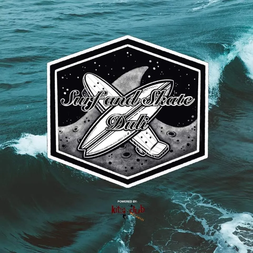 Logo/Certificate/Sign in Surf and Skate Duli El Nido By Kiteclub Palawan