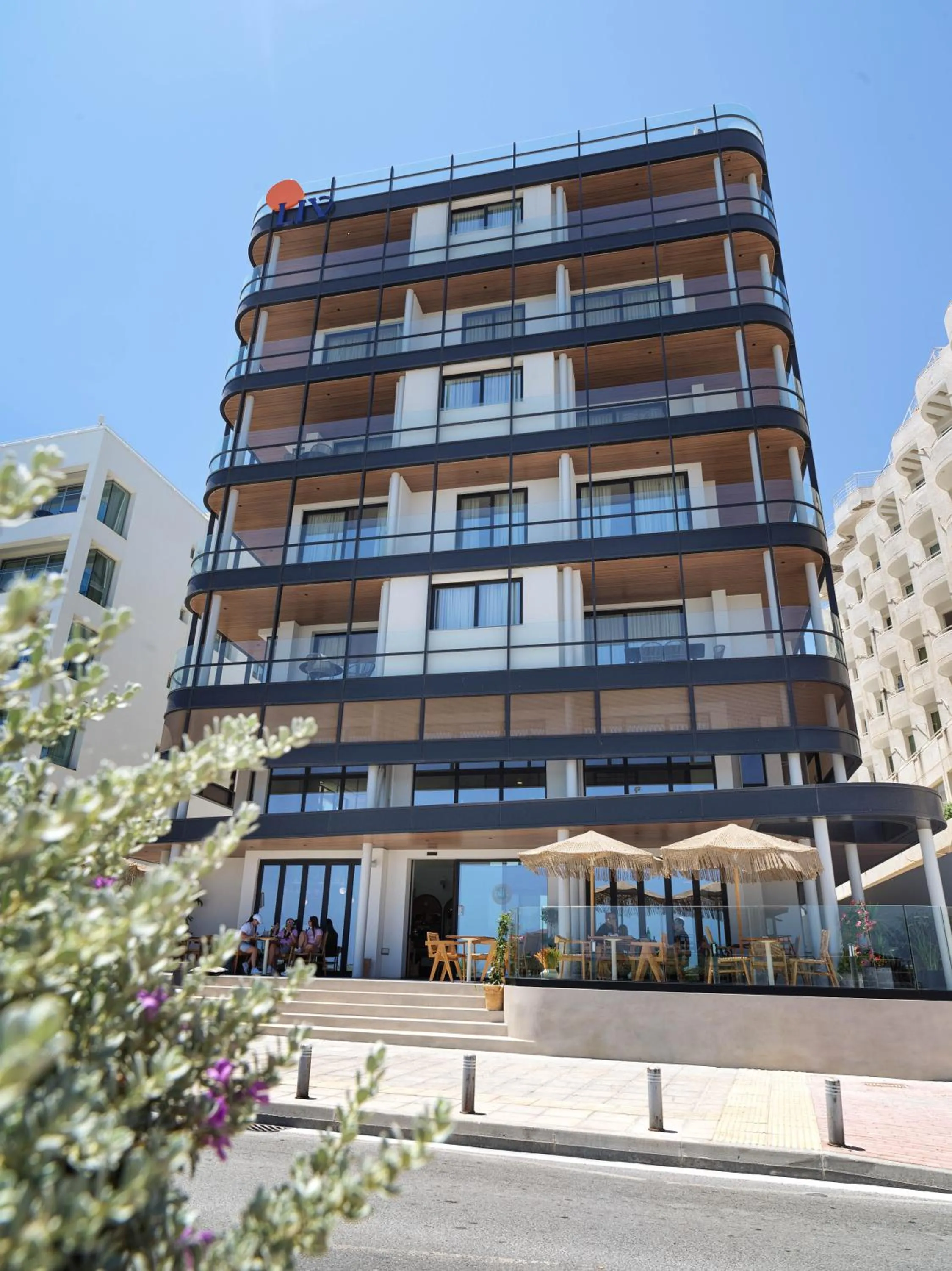 Property building in LIV Mackenzie Beach Suites Larnaca ADULTS ONLY
