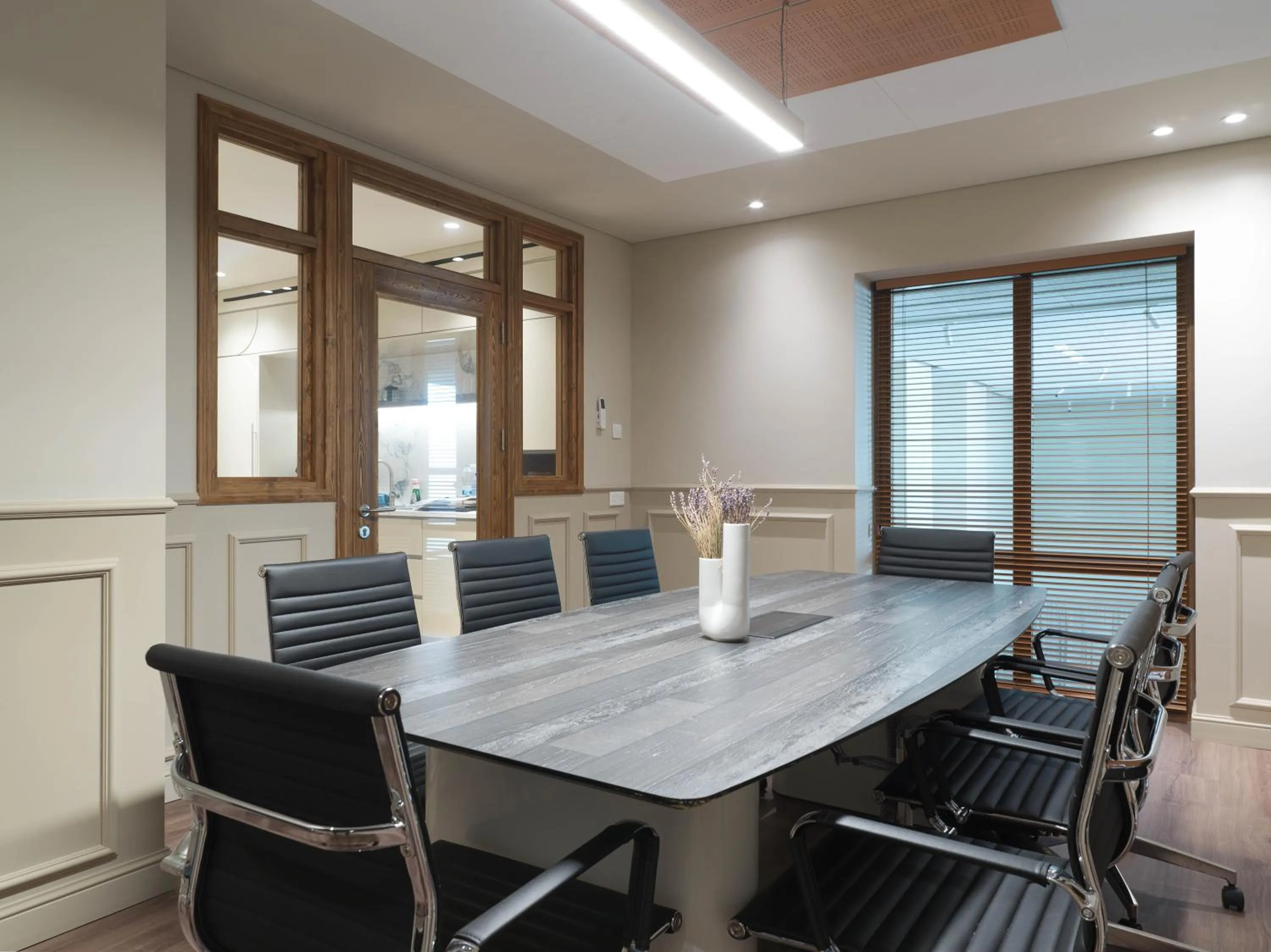 Meeting/conference room in LIV Mackenzie Beach Suites Larnaca ADULTS ONLY