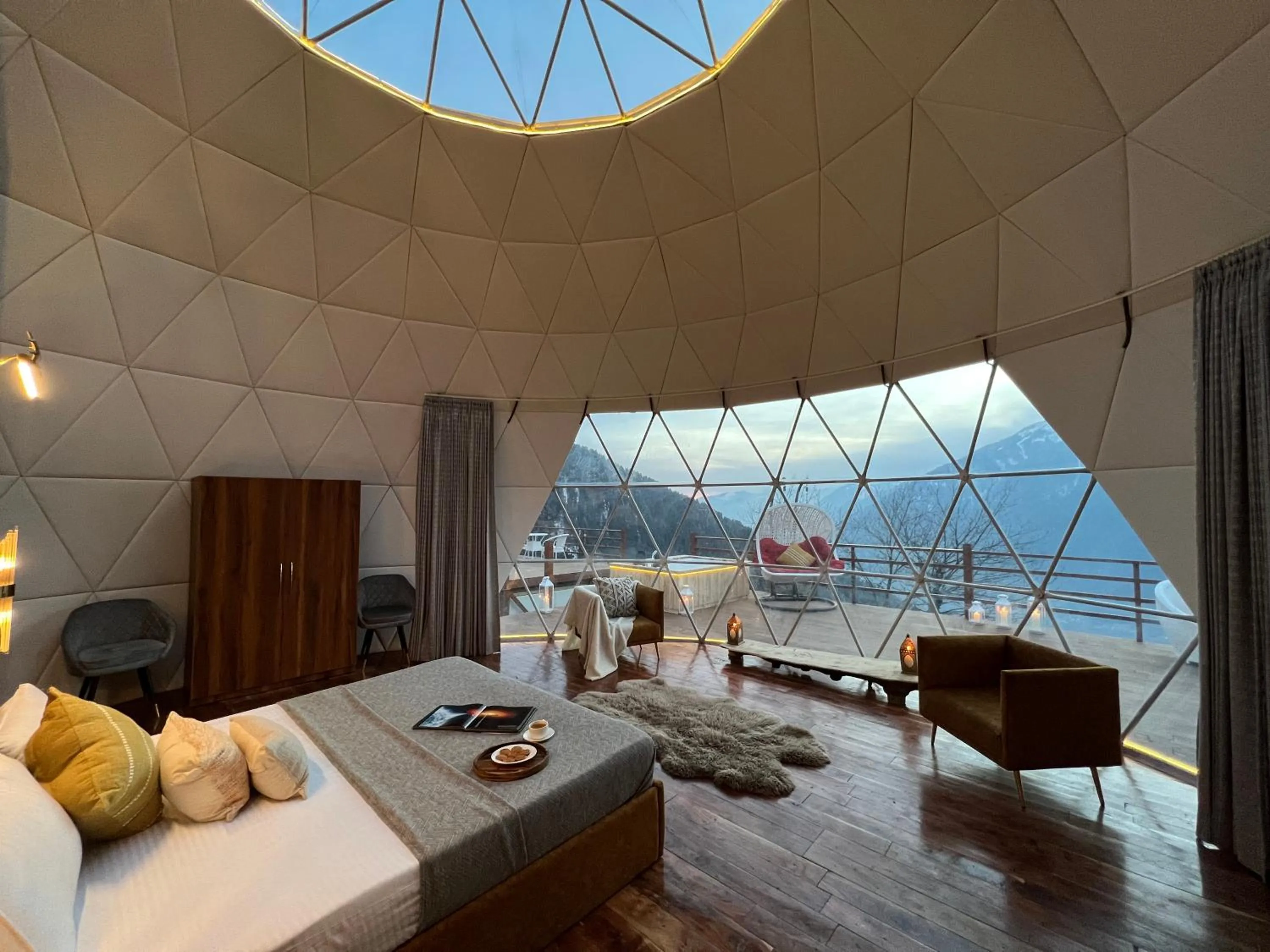 Natural landscape in GLAMPING CLUB