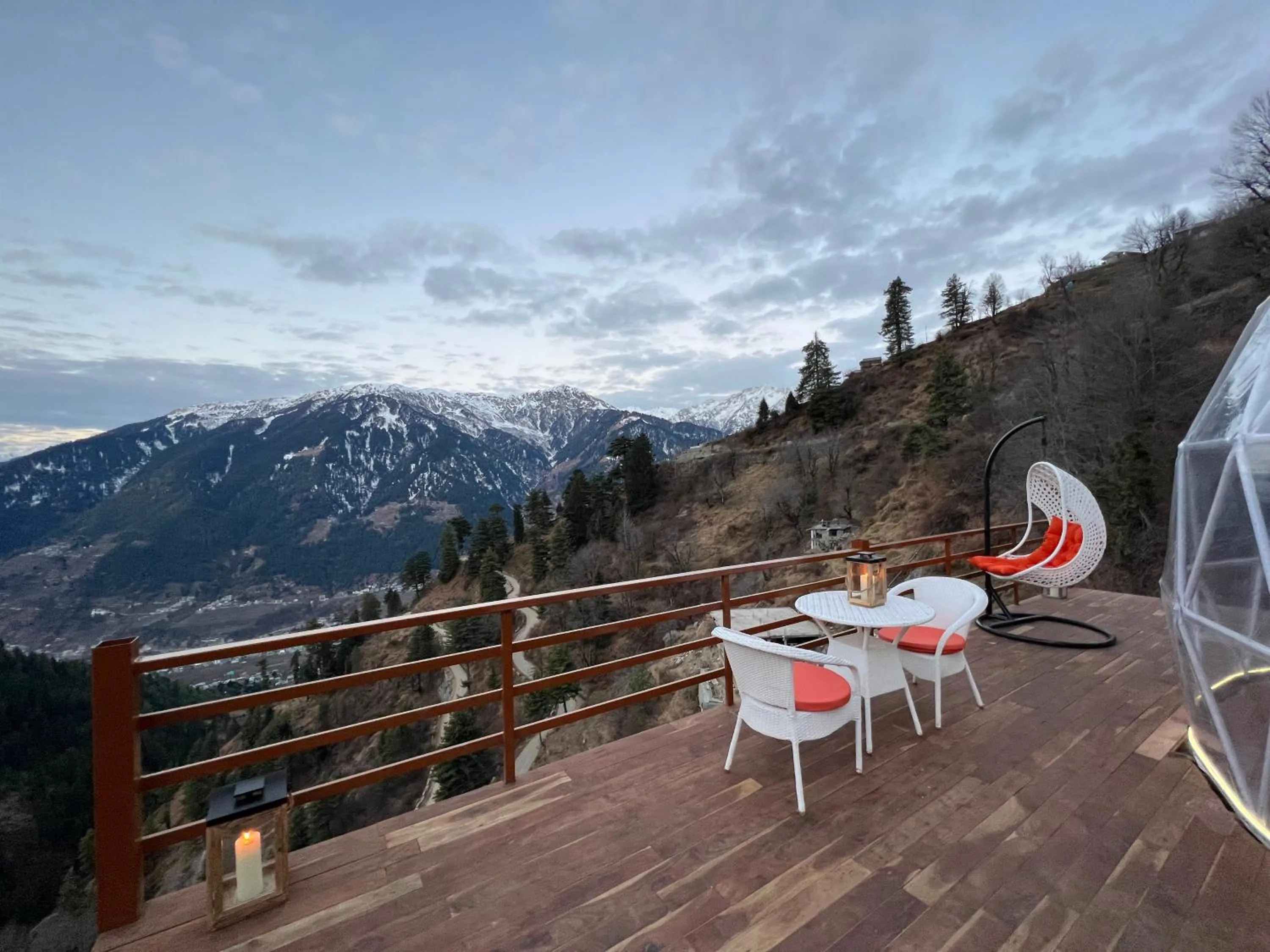 Mountain view in GLAMPING CLUB