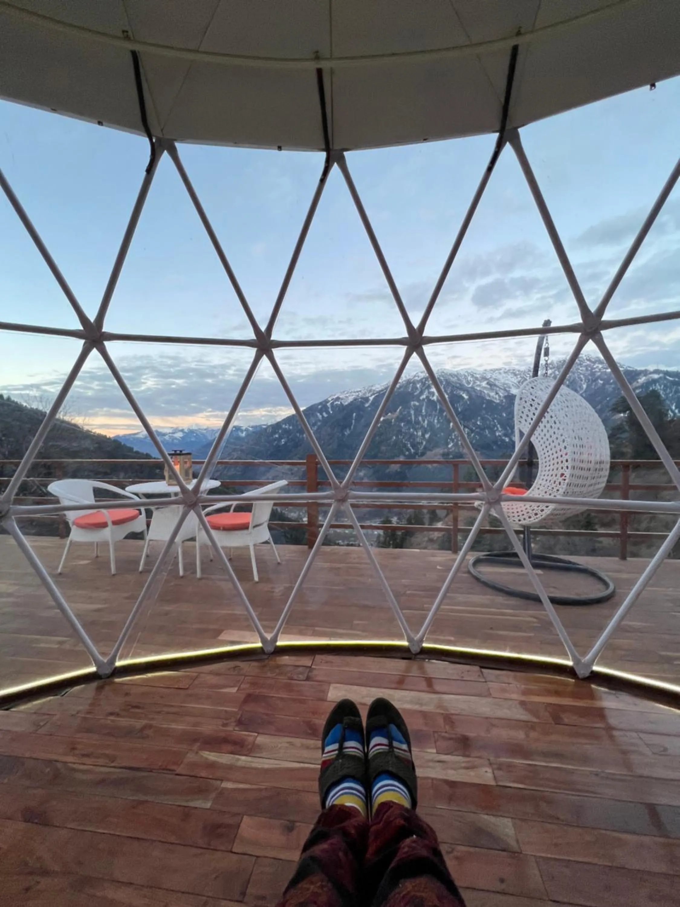 Balcony/Terrace in GLAMPING CLUB