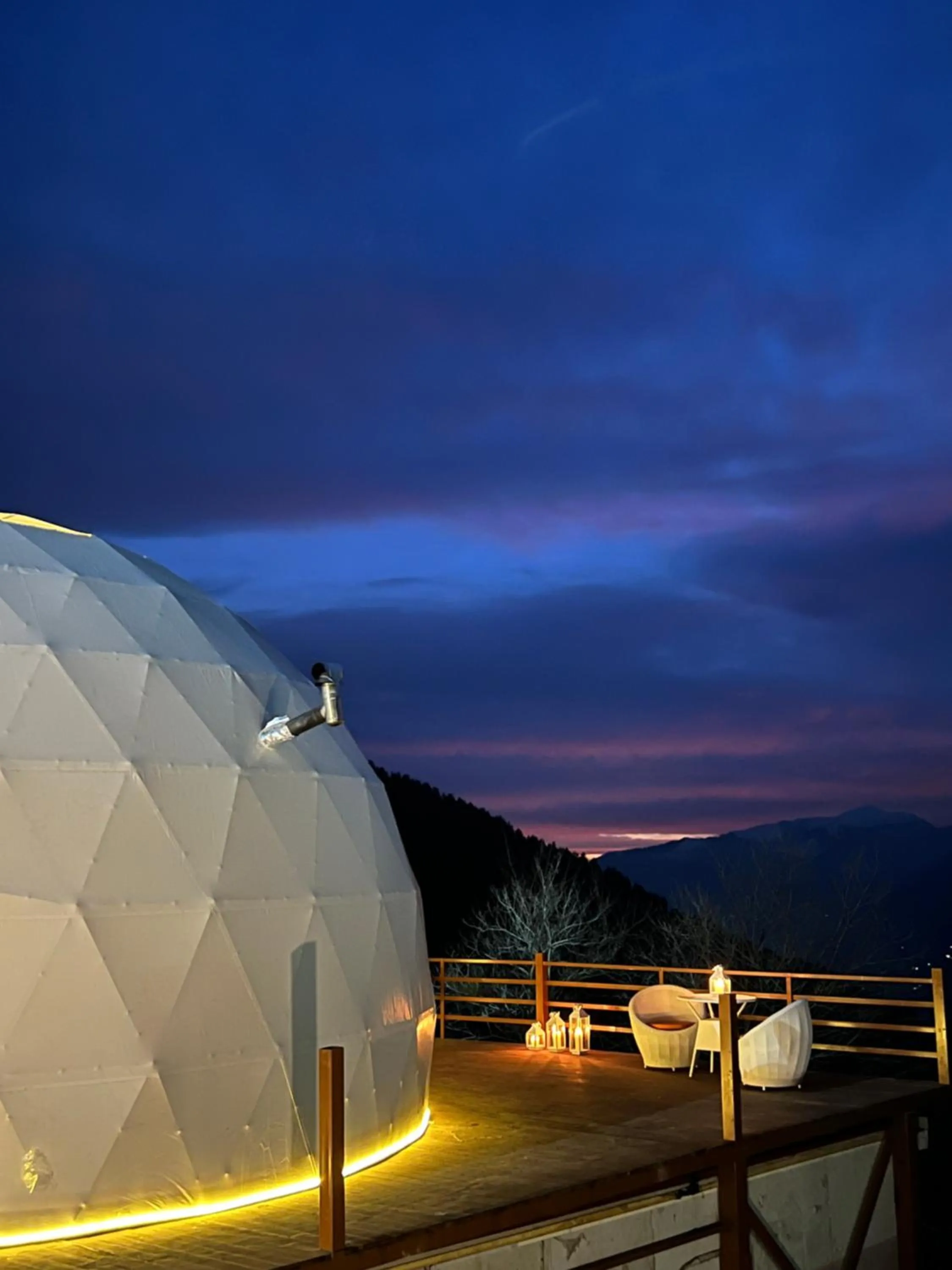 Balcony/Terrace in GLAMPING CLUB