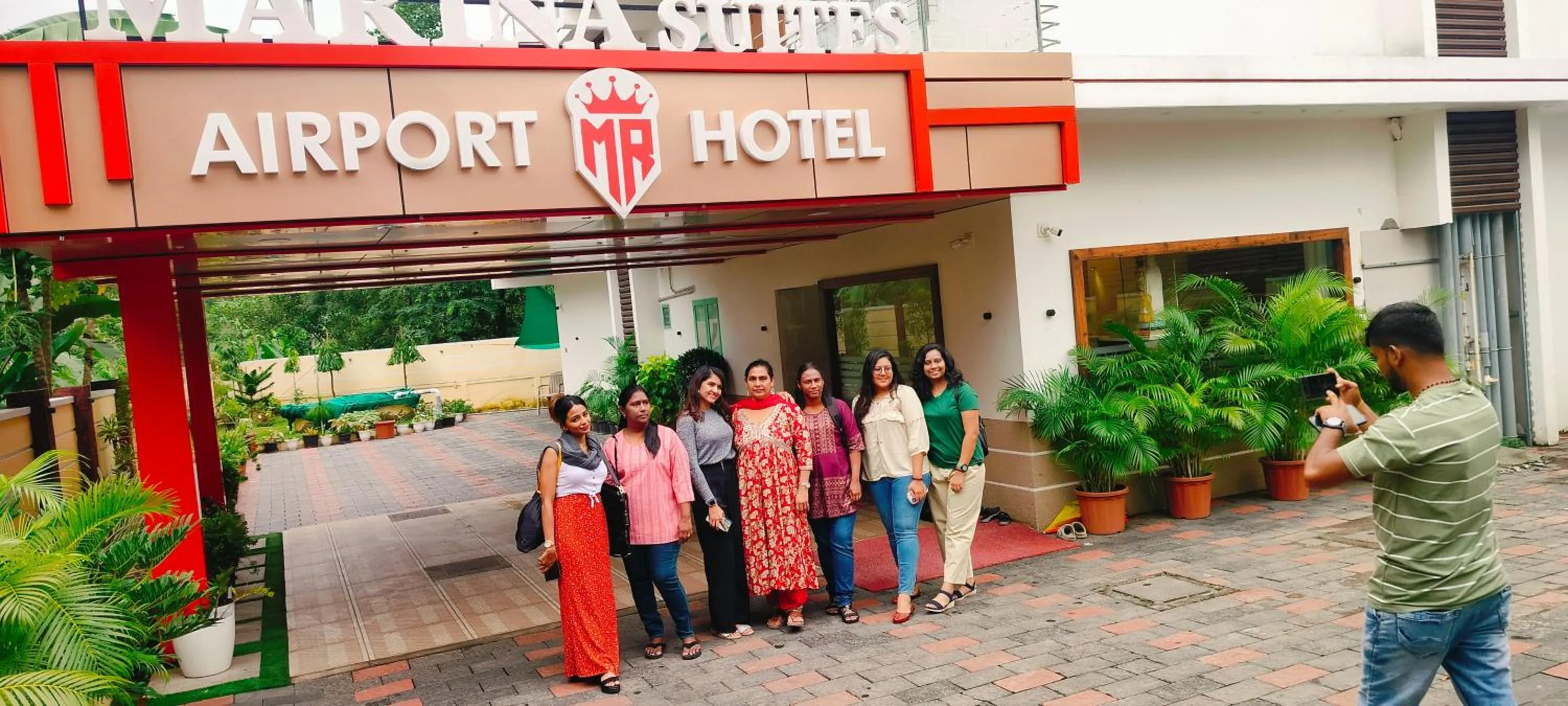 Facade/entrance in MARINA SUITES AIRPORT HOTEL