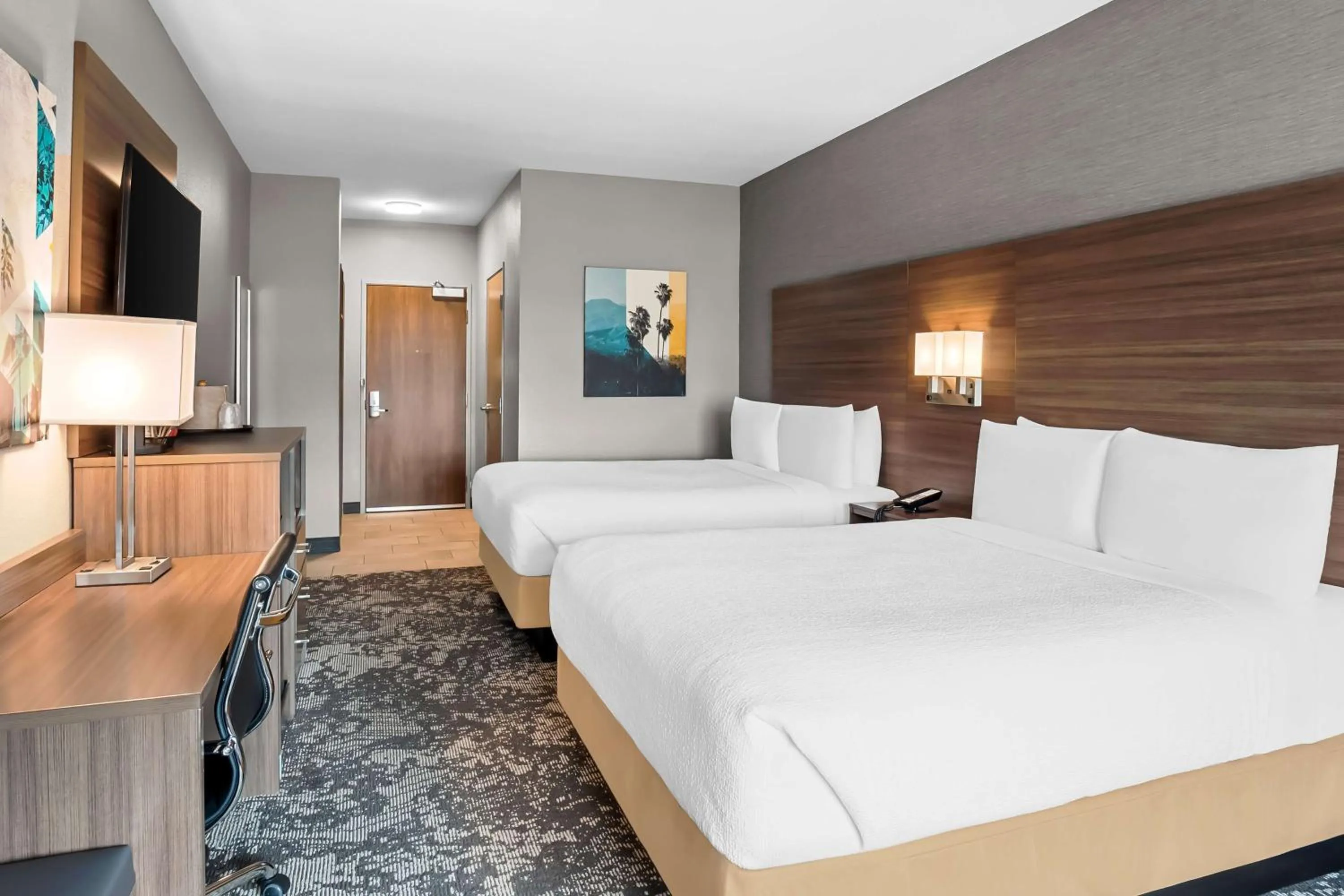 Bedroom, Bed in Best Western San Bernardino Hotel