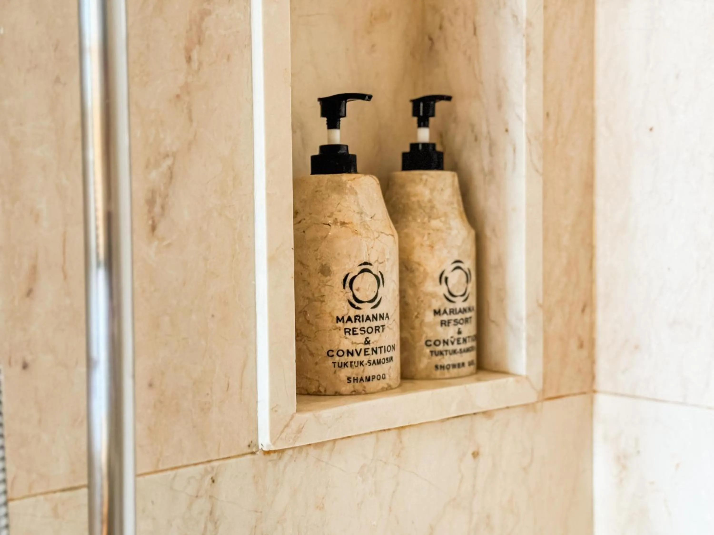 Bathroom in Marianna Resort And Convention Tuktuk - Samosir, Marclan Collection