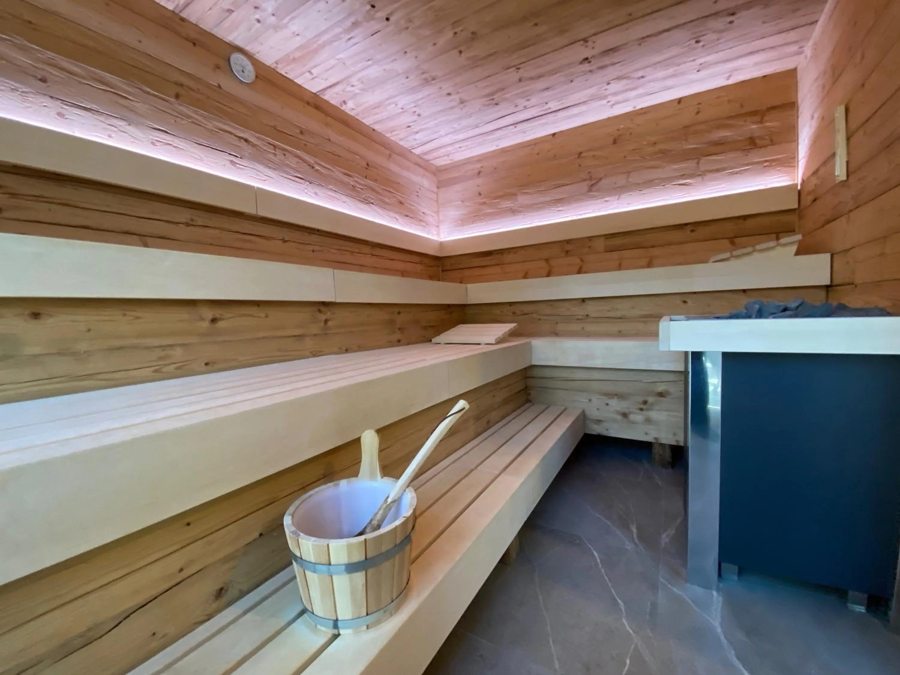 Sauna in Hotel-Pension Seebad "Seegenuss-Natur-Spa"