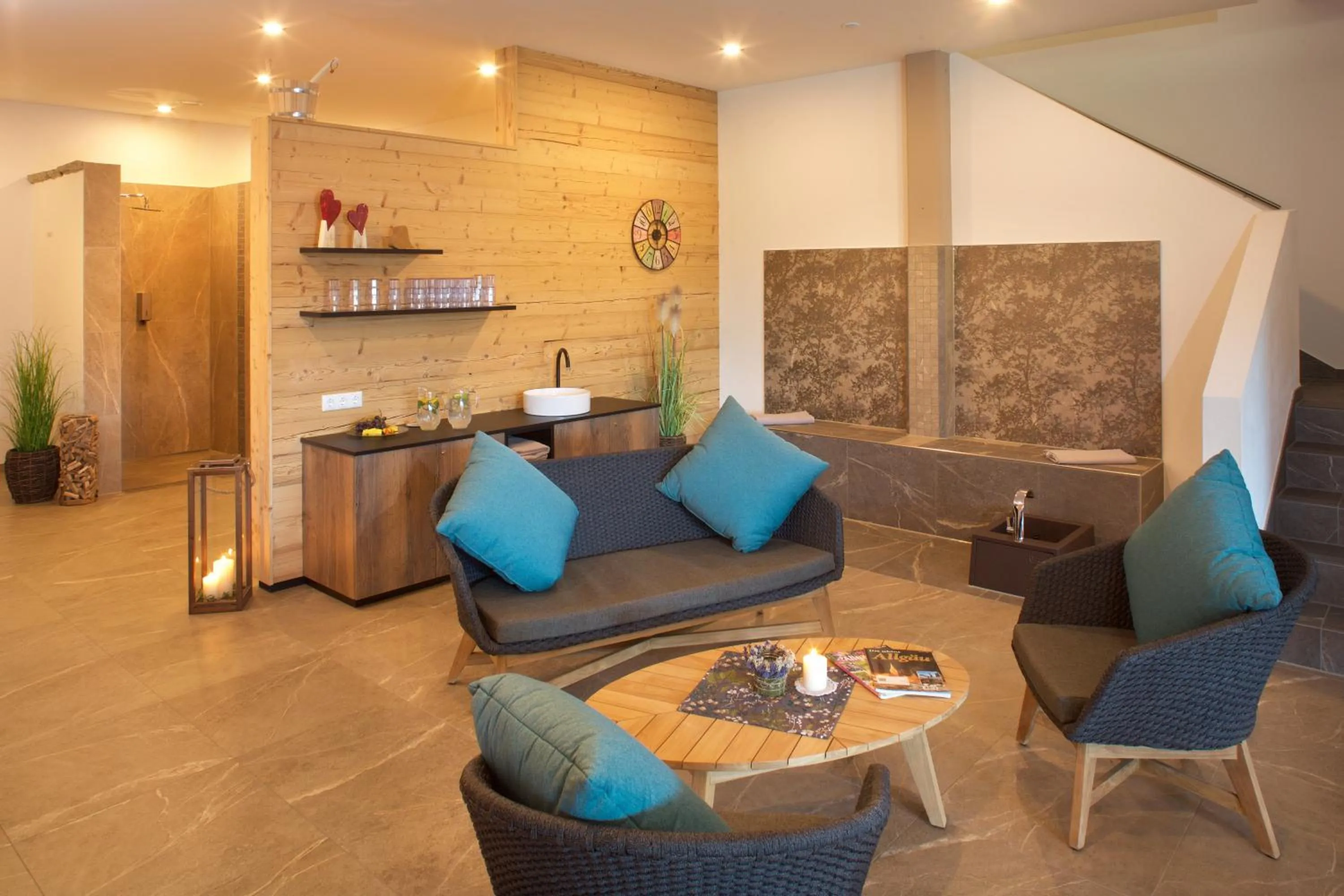 Sauna in Hotel-Pension Seebad "Seegenuss-Natur-Spa"