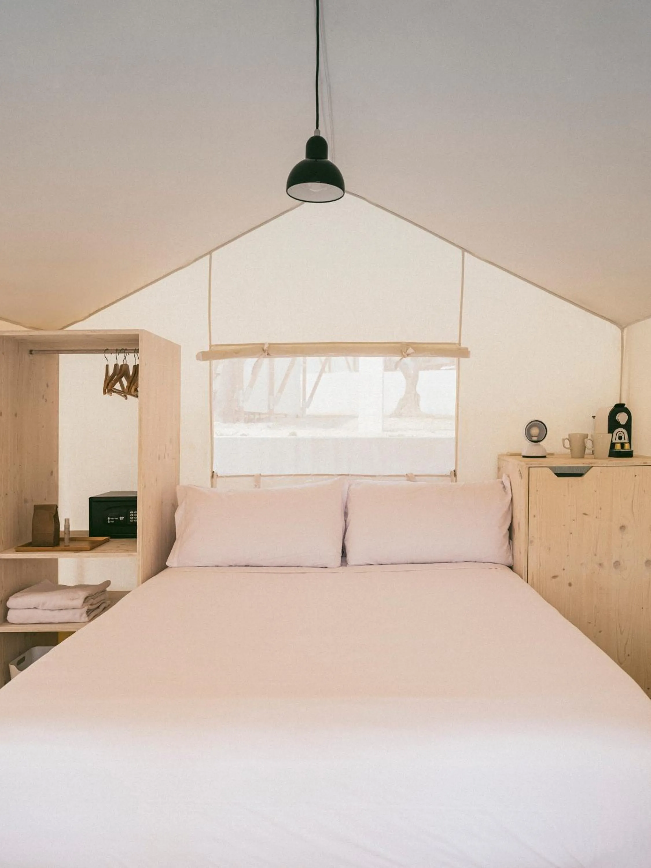 Bed in wecamp Cadaqués