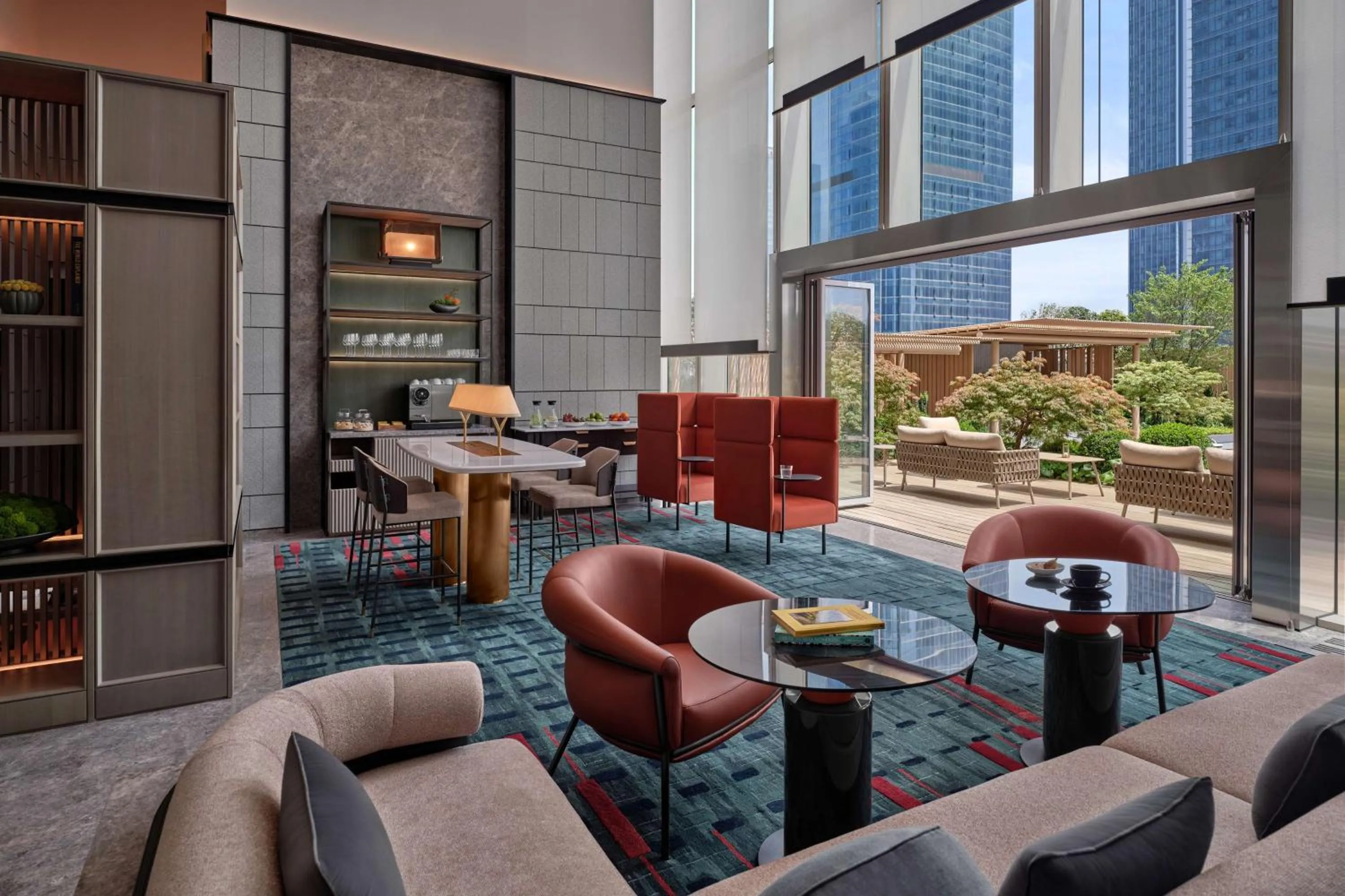 Lounge or bar in Andaz Nanjing Hexi, By Hyatt