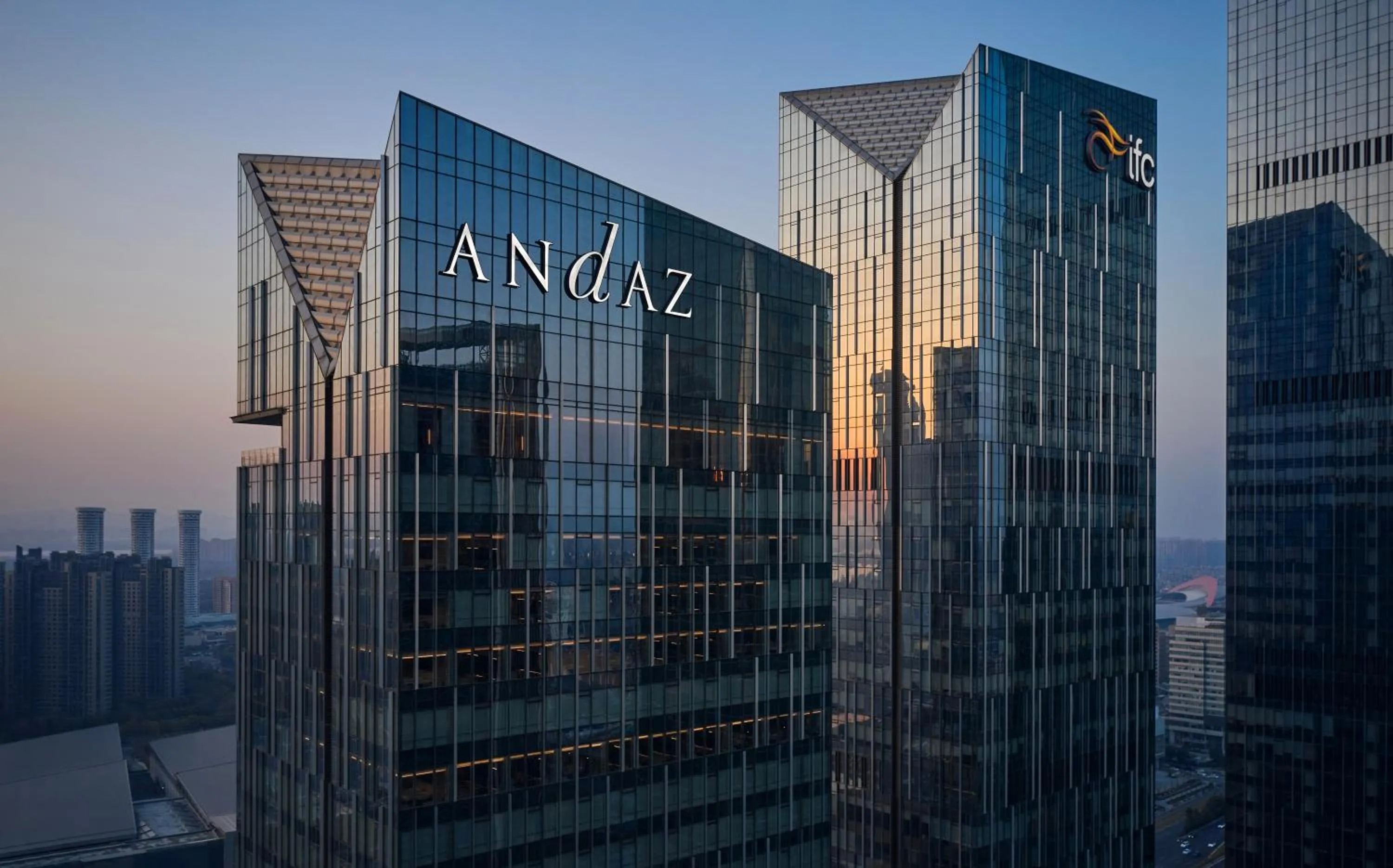 Property building in Andaz Nanjing Hexi, By Hyatt