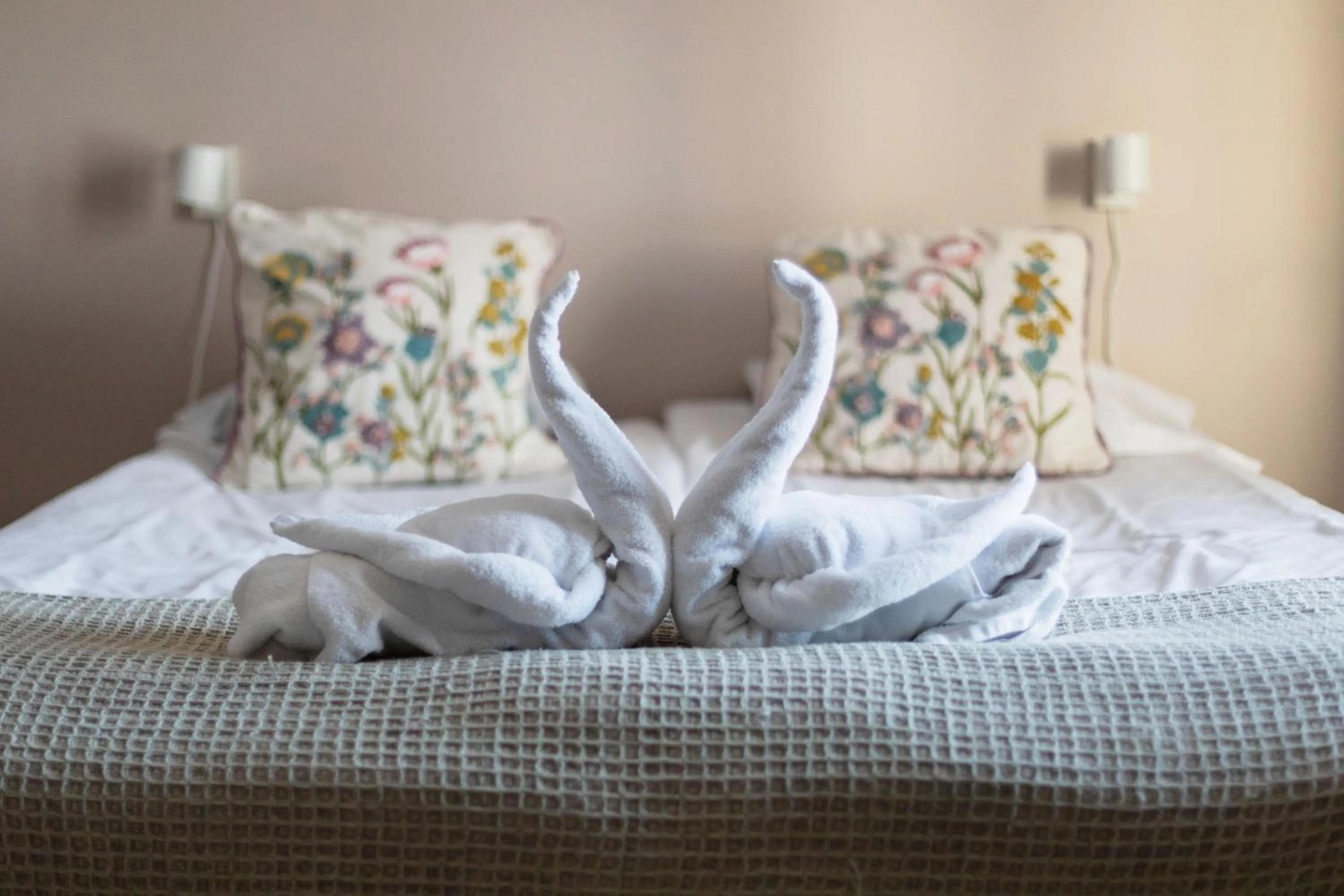 Bed in STF Undersvik Gårdshotell & Vandrarhem