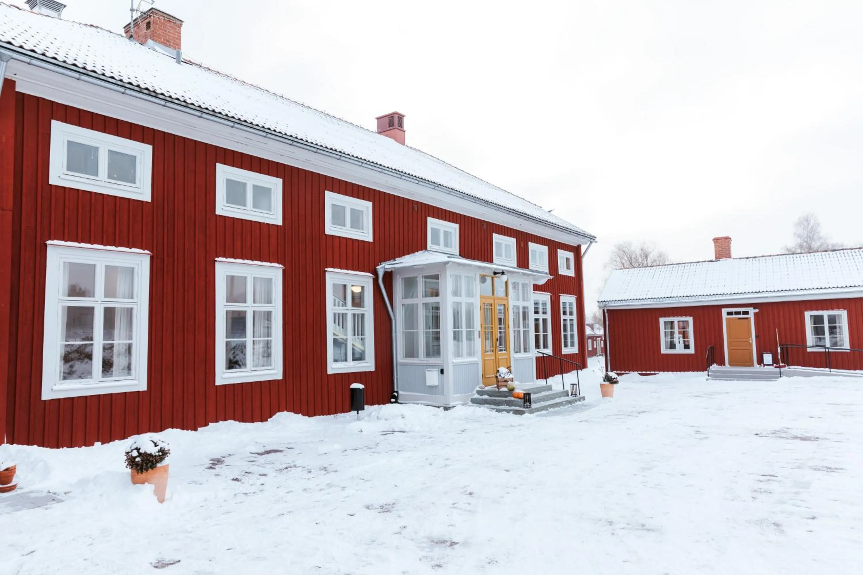 Winter in STF Undersvik Gårdshotell & Vandrarhem