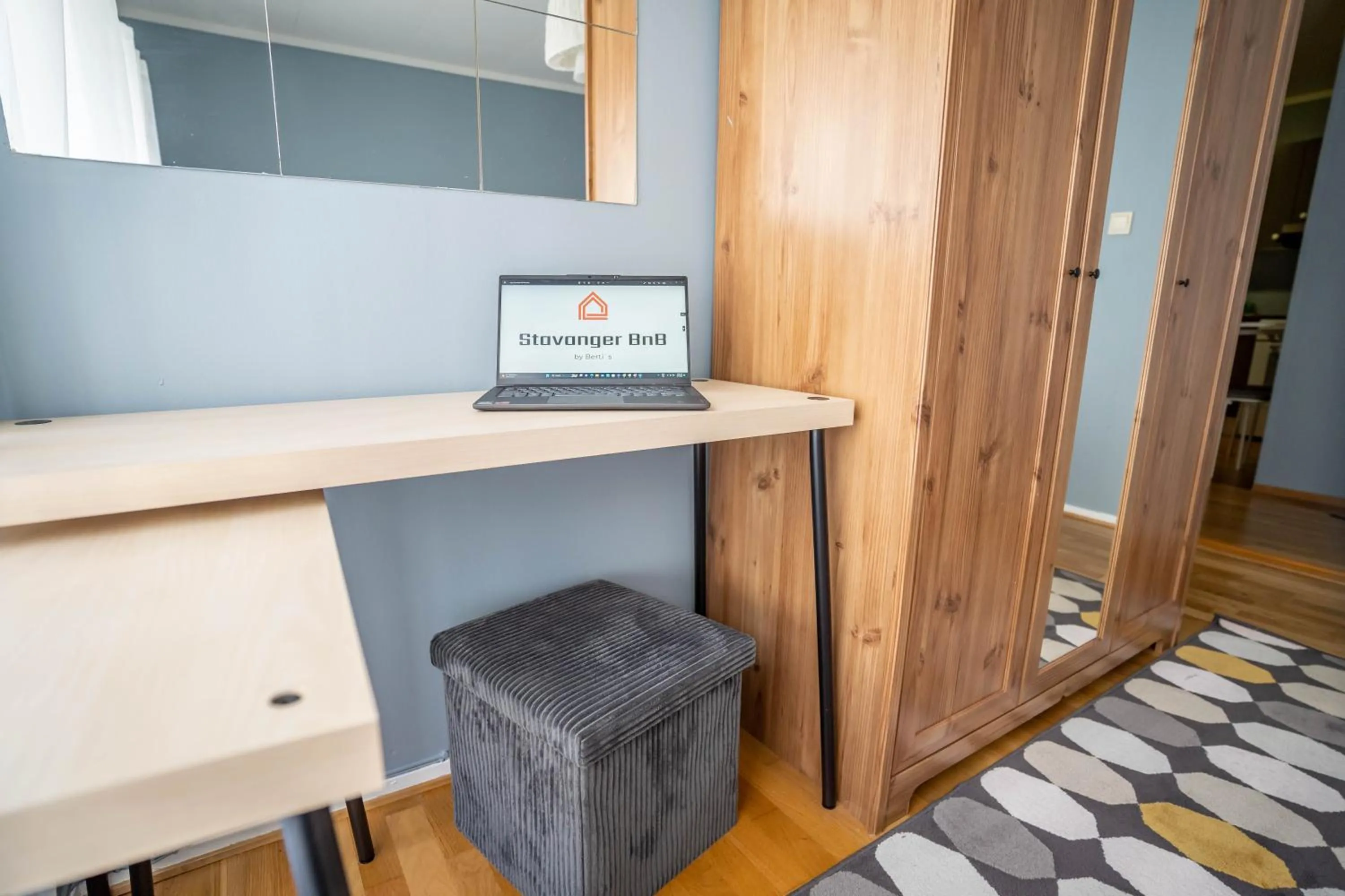 Brand-New 2bd Apt in Heart of Stavanger 0 min to Downtown