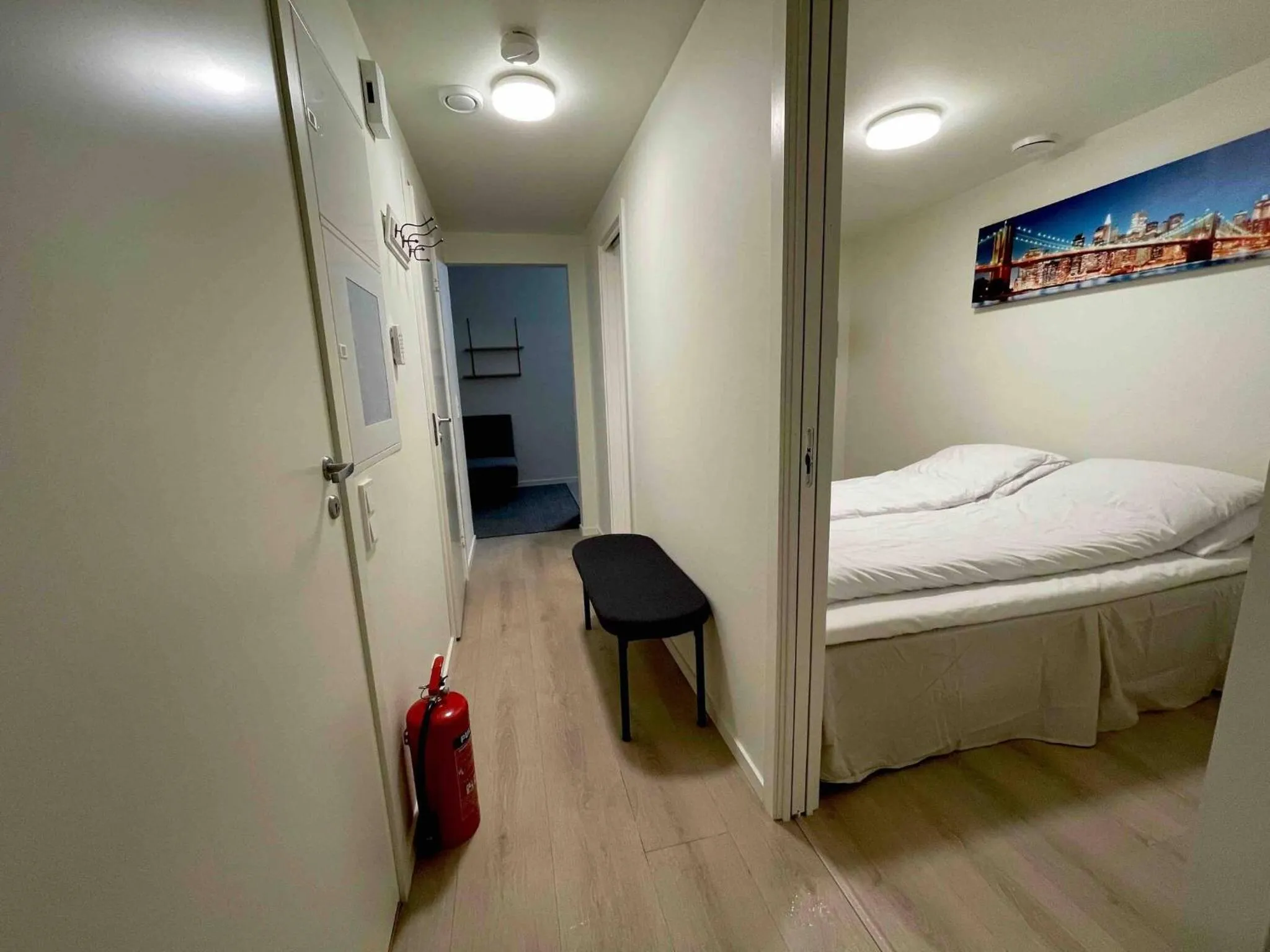 Bed in Stavanger Bnb at nicolas 11