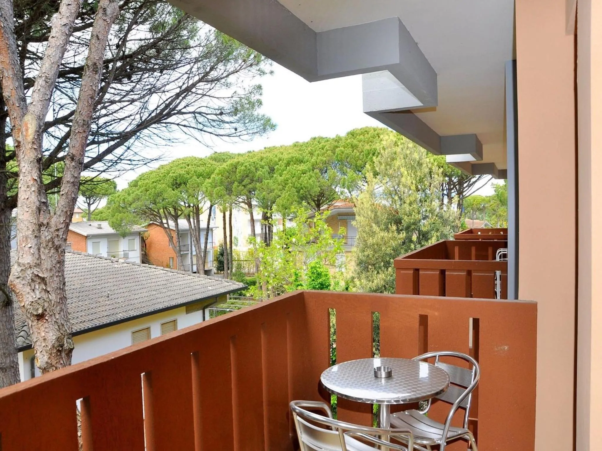 View (from property/room) in Cozy flat with sunlit balcony retreat - Beahost