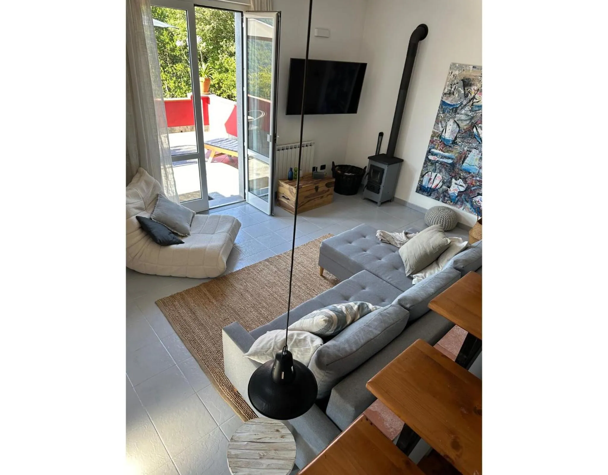 Living room, Bed in Torre Rossa