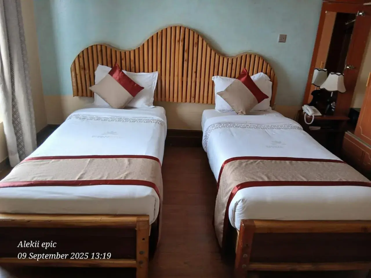 Standard Twin Room in Breeze Hotel Nyahururu Standard Twin Room in Breeze Hotel Nyahururu