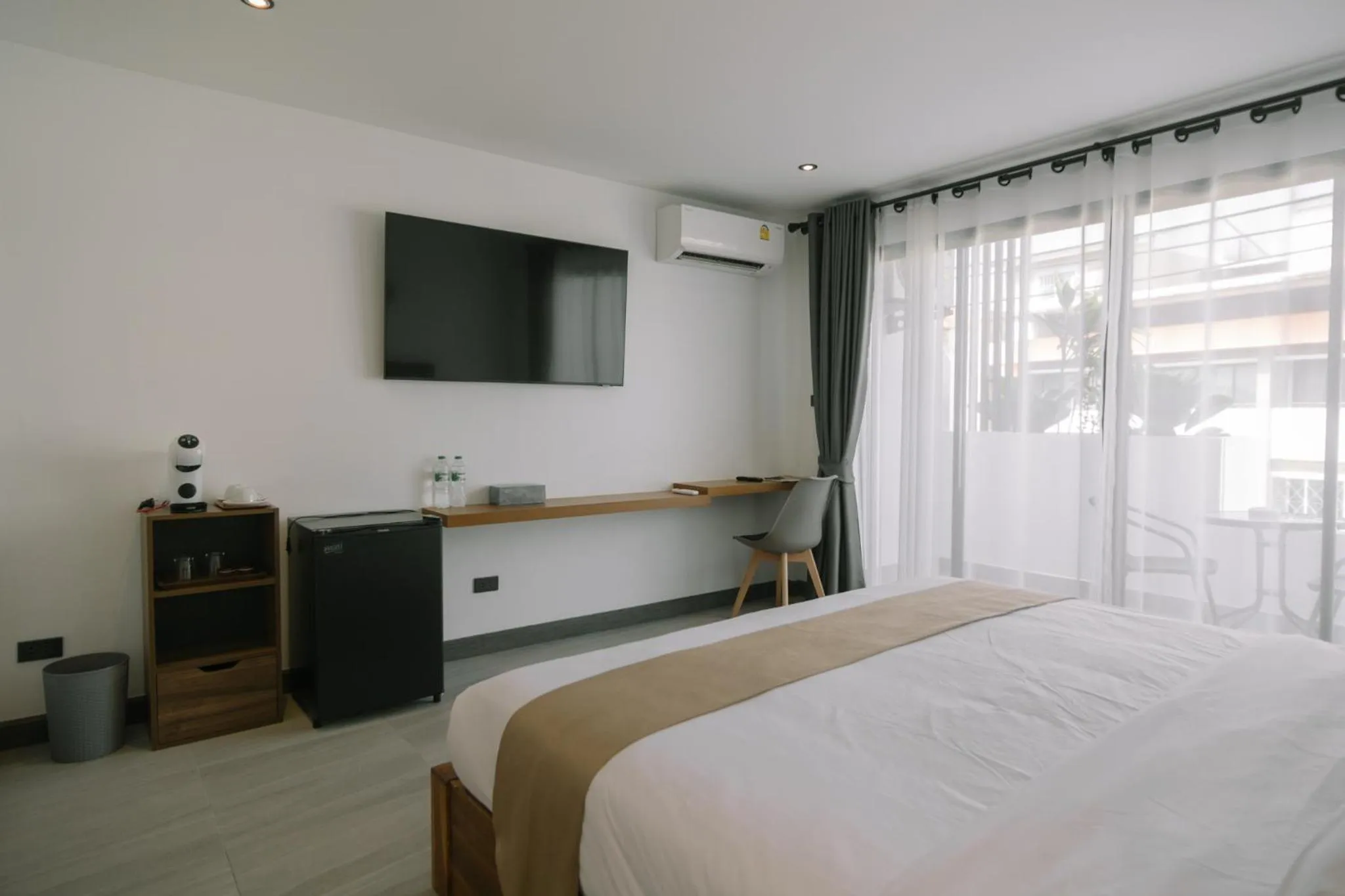TV and multimedia, Bed in ONE LODGE Pattaya