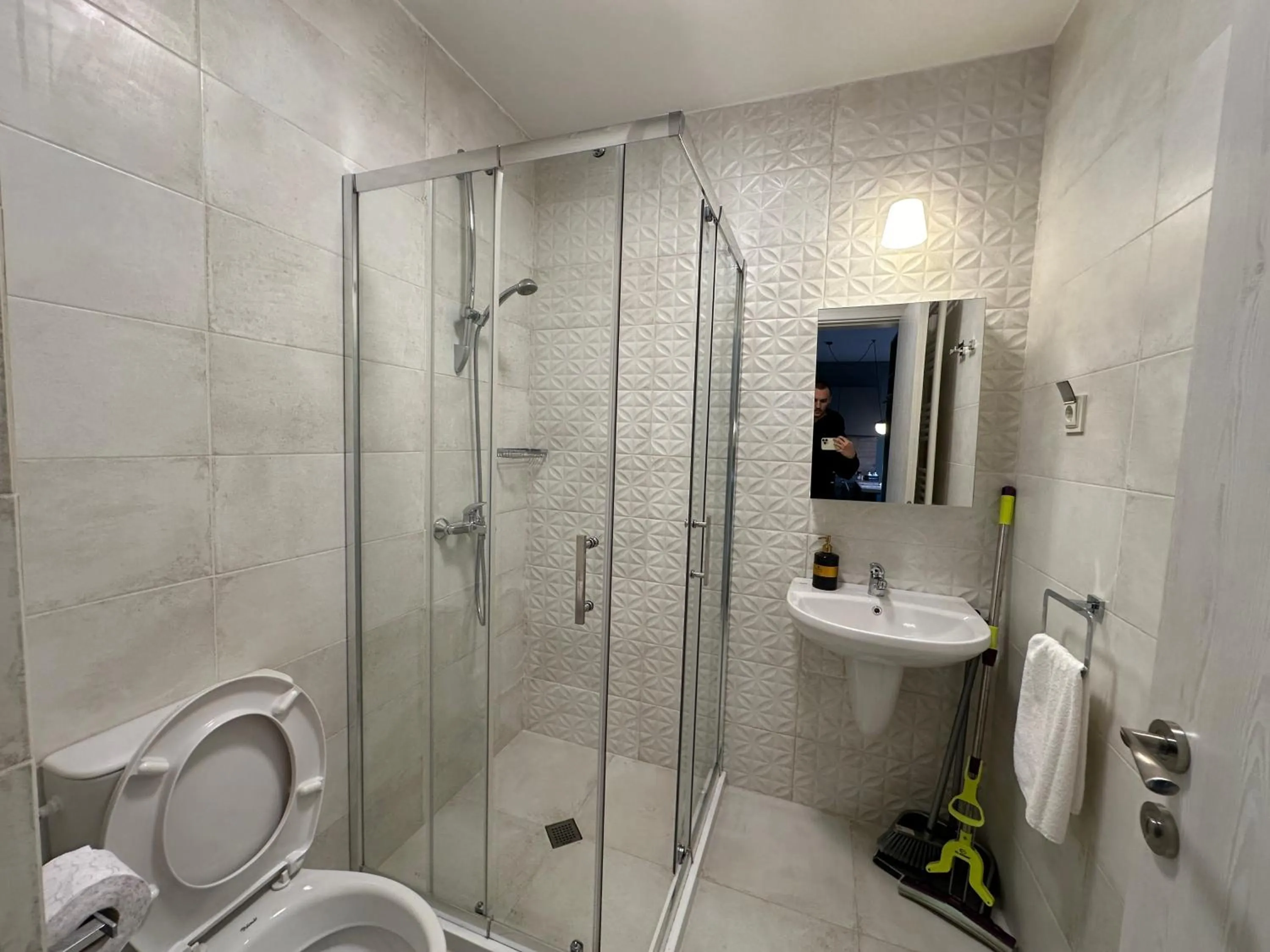 Shower in 7th Sense boutique apartments