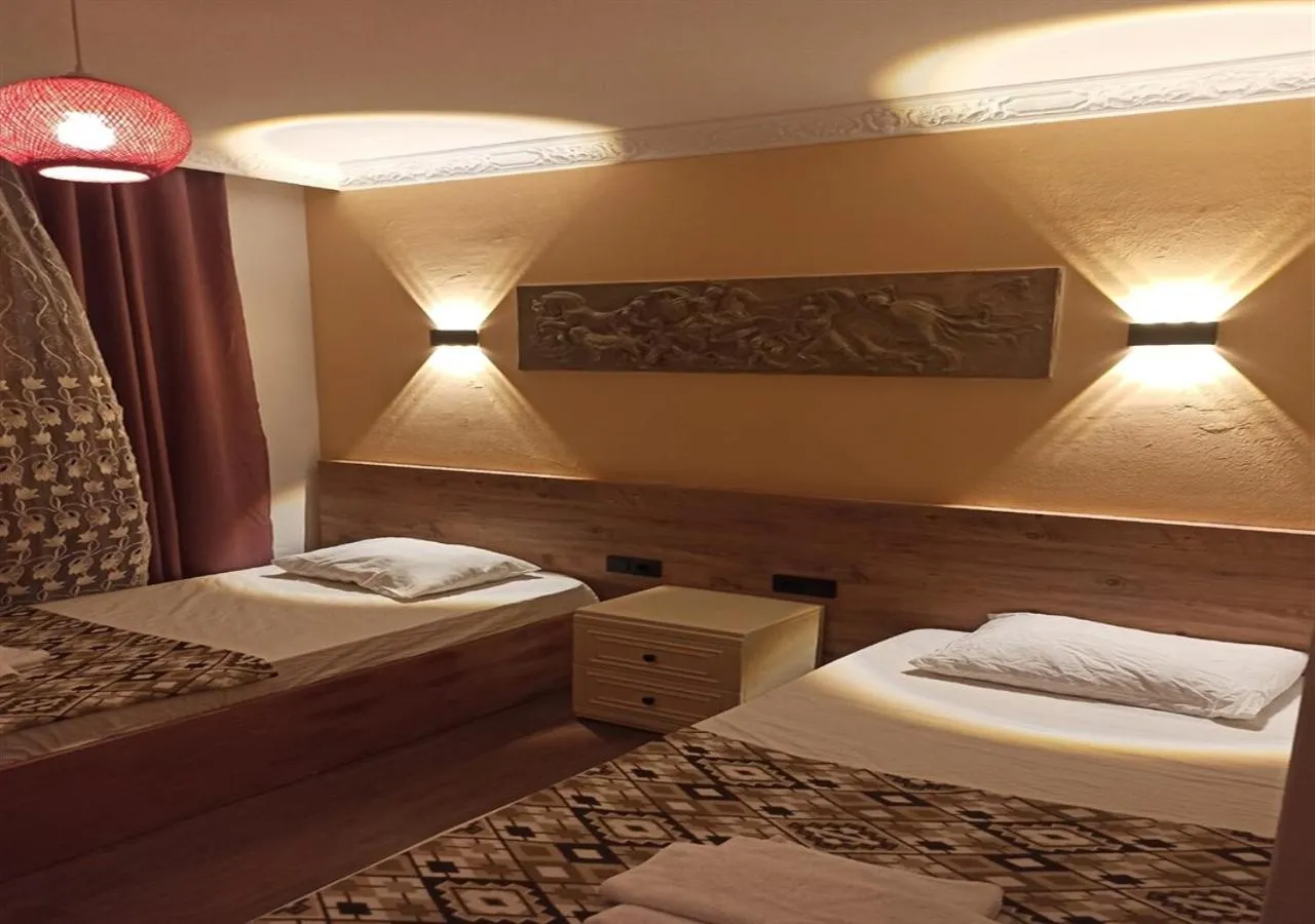 Bed in Kemer Agon Butique Hotel
