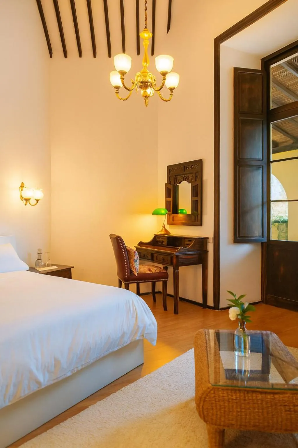 Bed in Hotel Rural Villa del Monte