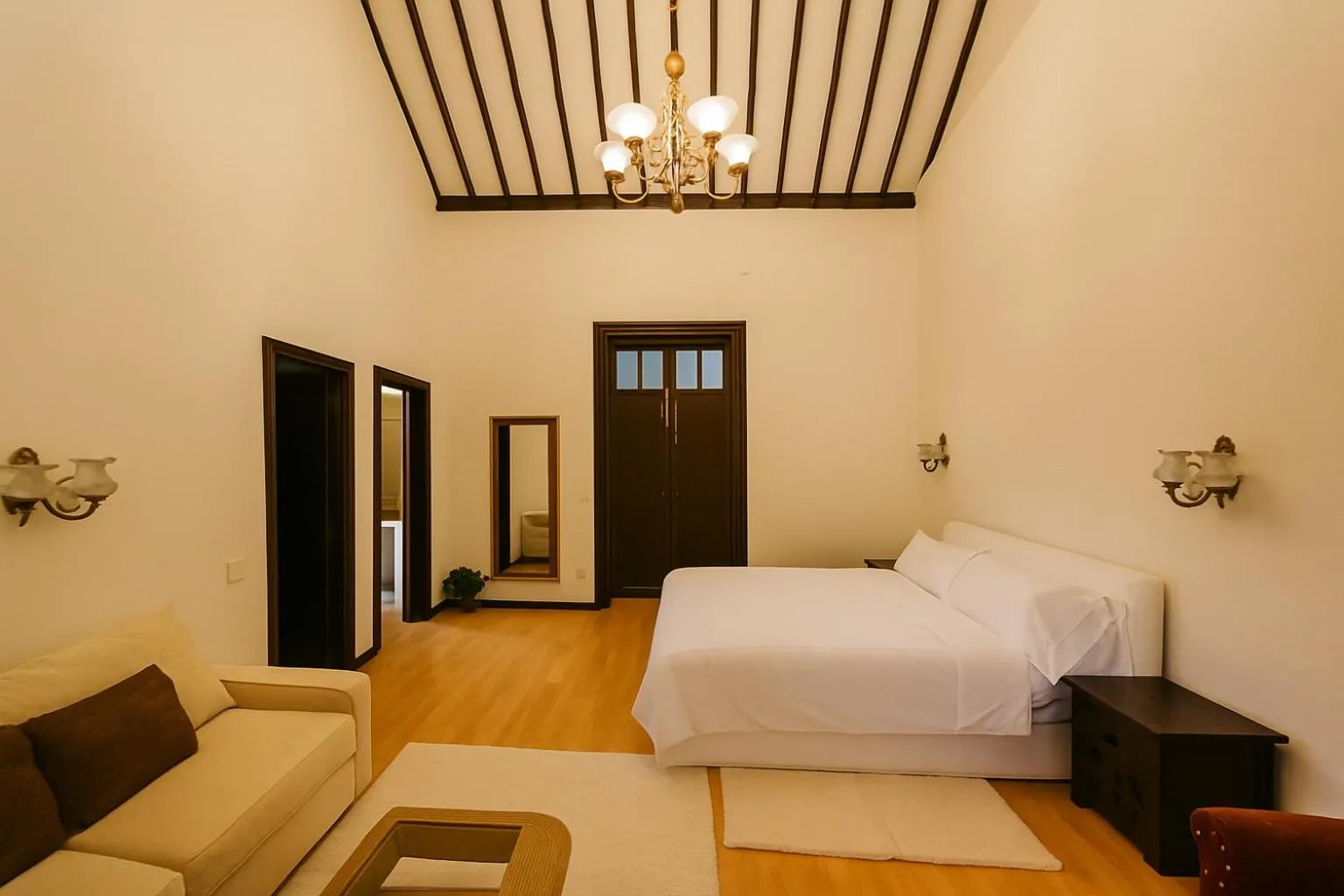 Bed in Hotel Rural Villa del Monte