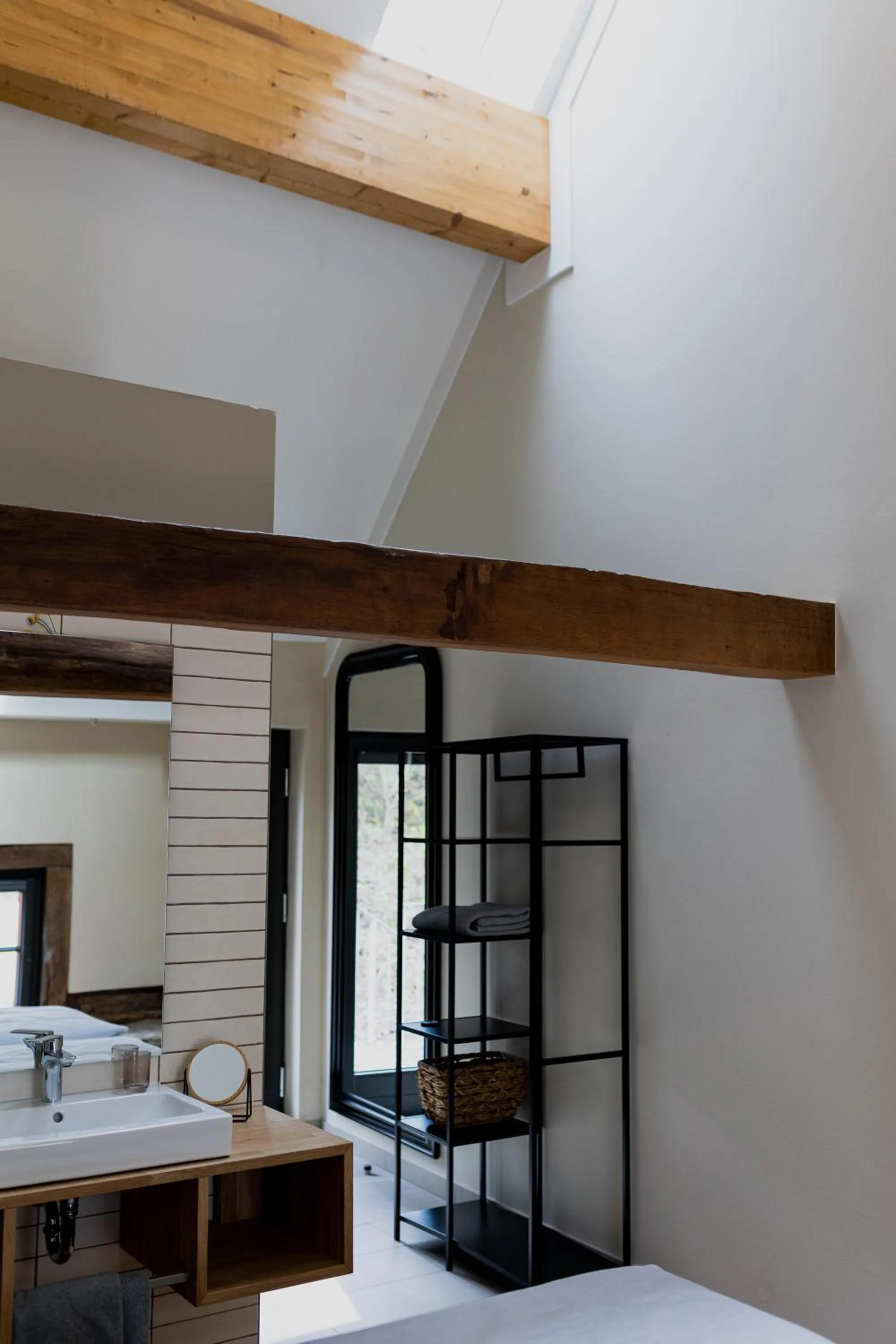 Bathroom, Bed in Hofgut Schmitte