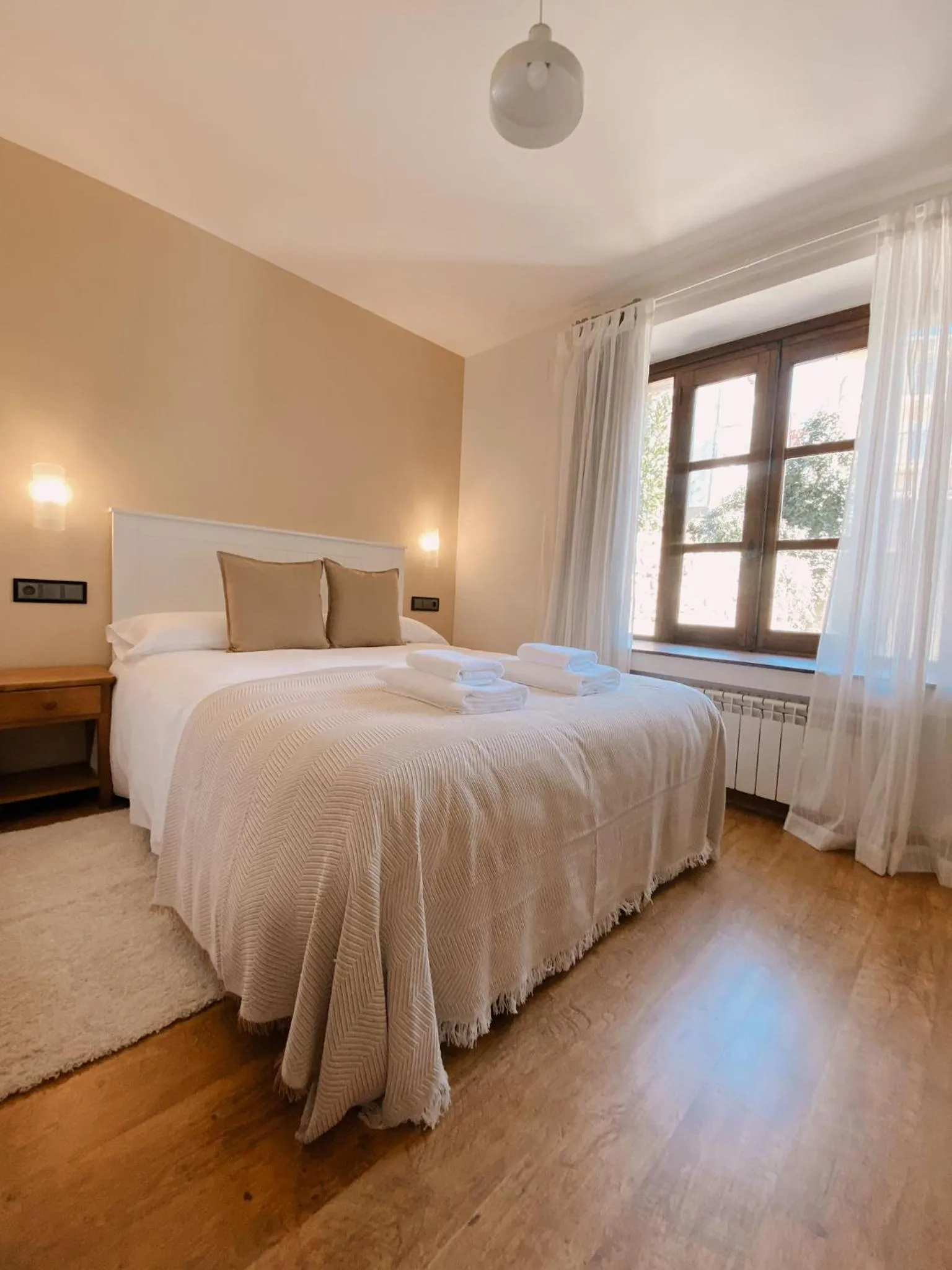 Bed in Hotel Rural Candela y Plata