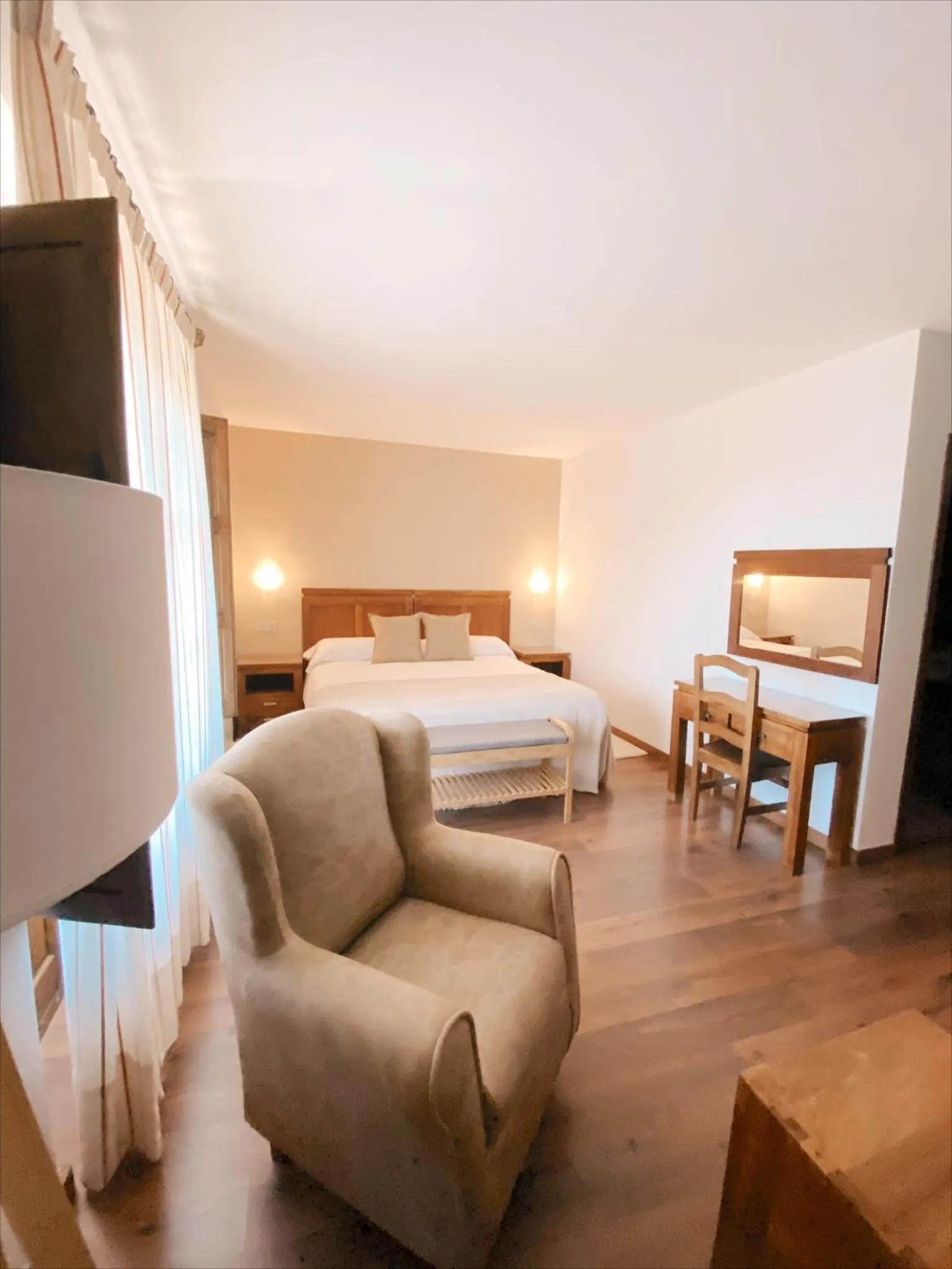 Bed in Hotel Rural Candela y Plata