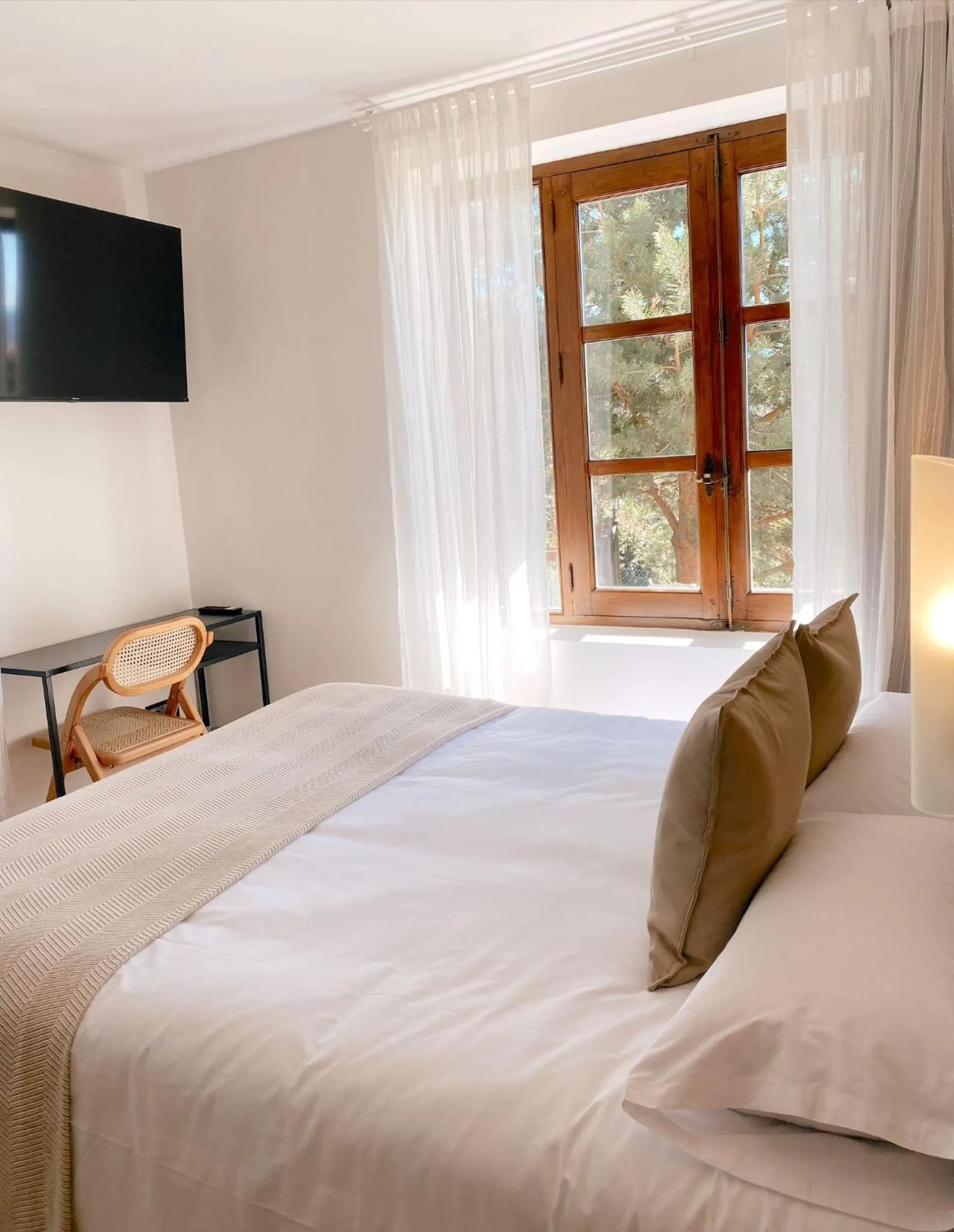 Bed in Hotel Rural Candela y Plata