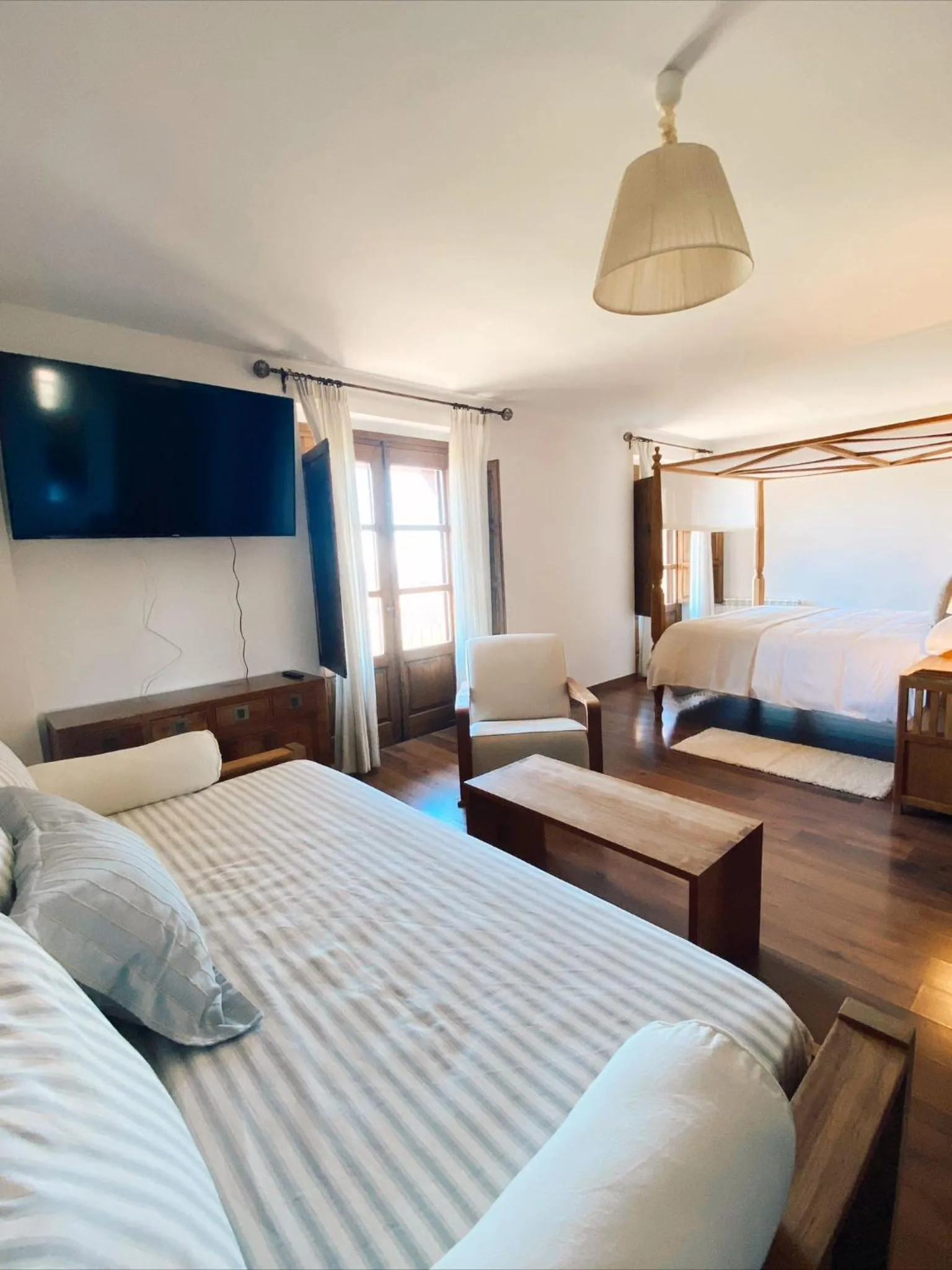 Bed in Hotel Rural Candela y Plata