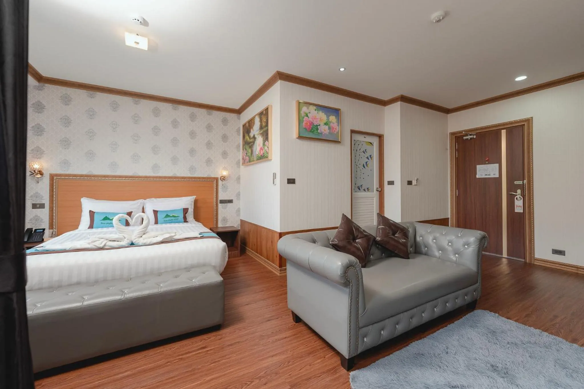 Area and facilities, Bed in Baan Plaifah Khao Yai Hotel