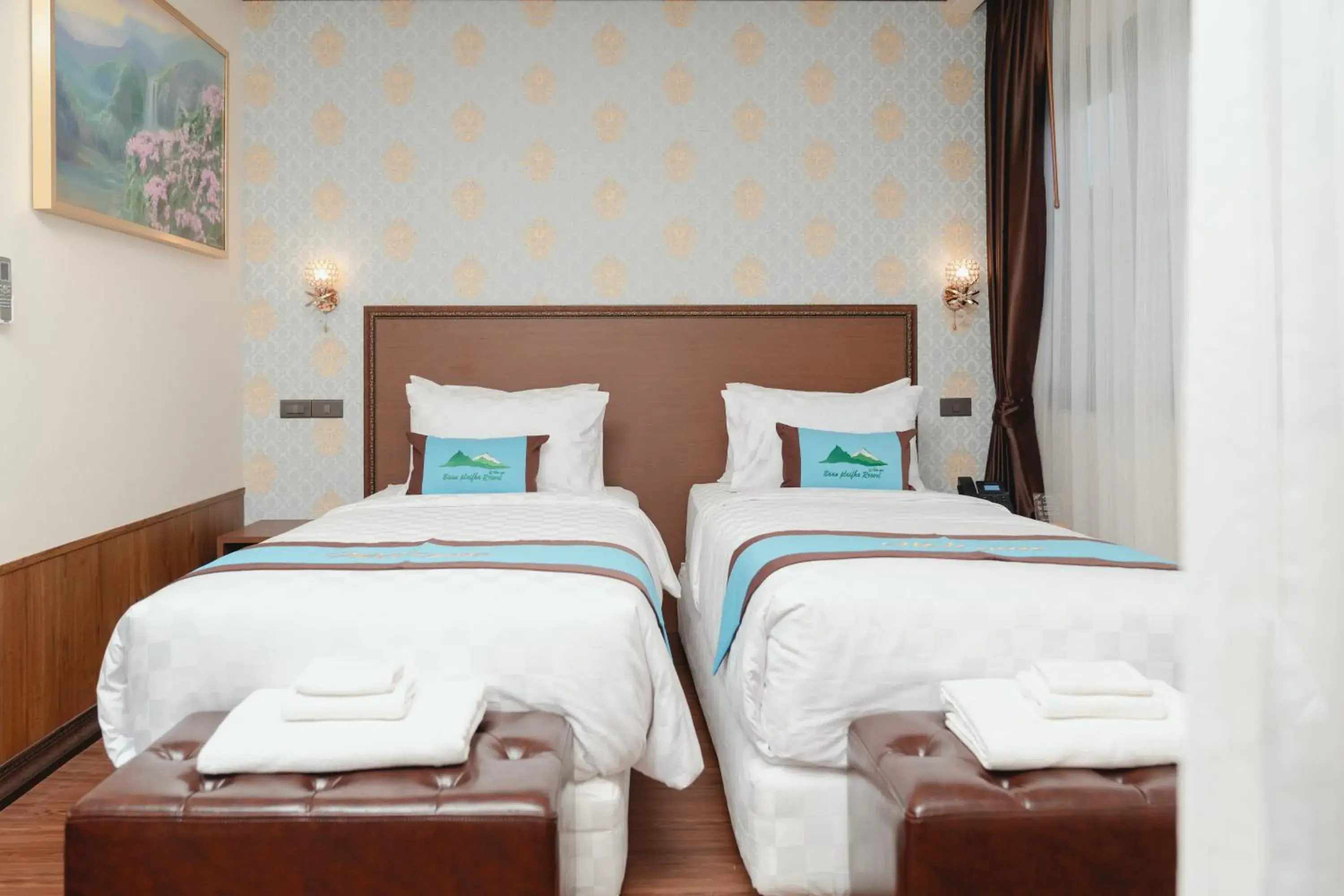 Bed in Baan Plaifah Khao Yai Hotel Bed in Baan Plaifah Khao Yai Hotel