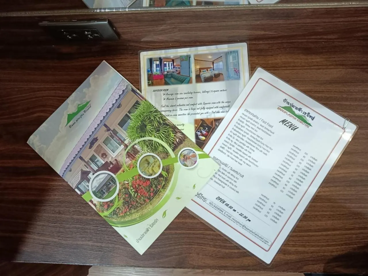 Decorative detail in Baan Plaifah Khao Yai Hotel