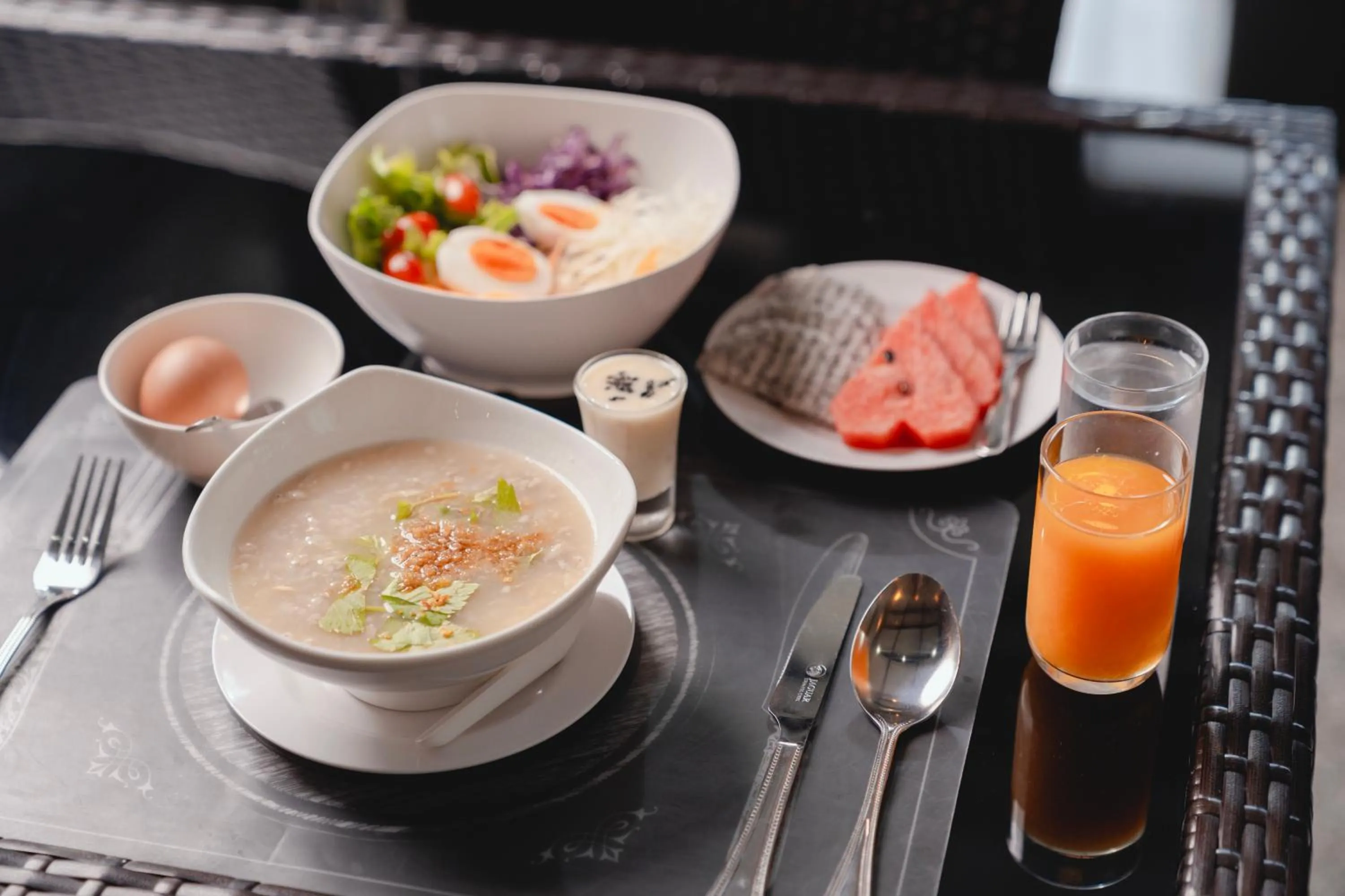 Breakfast in Baan Plaifah Khao Yai Hotel