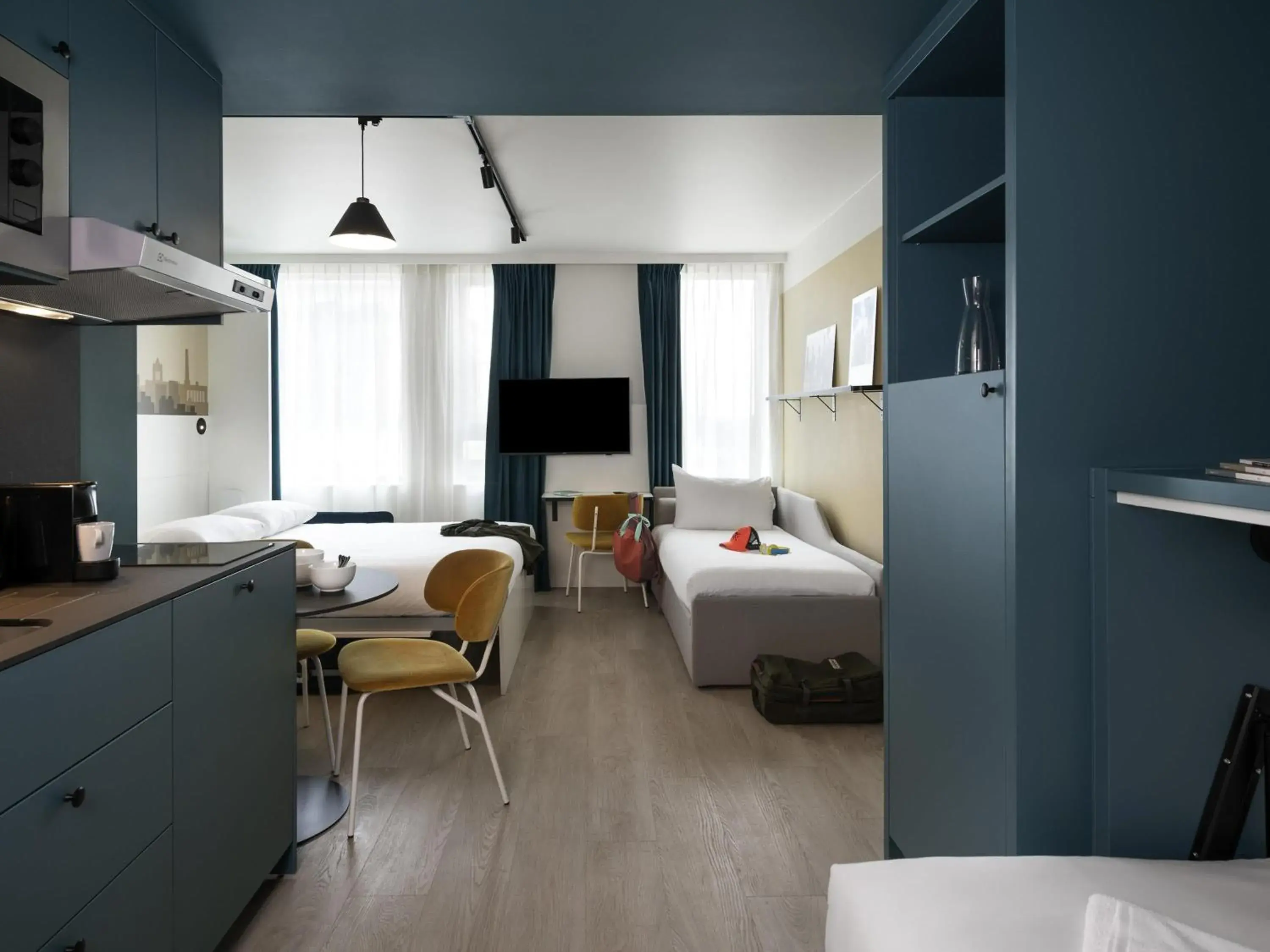 Bedroom, Bed in Adagio Access Gent Centrum Dampoort Bedroom, Bed in Adagio Access Gent Centrum Dampoort