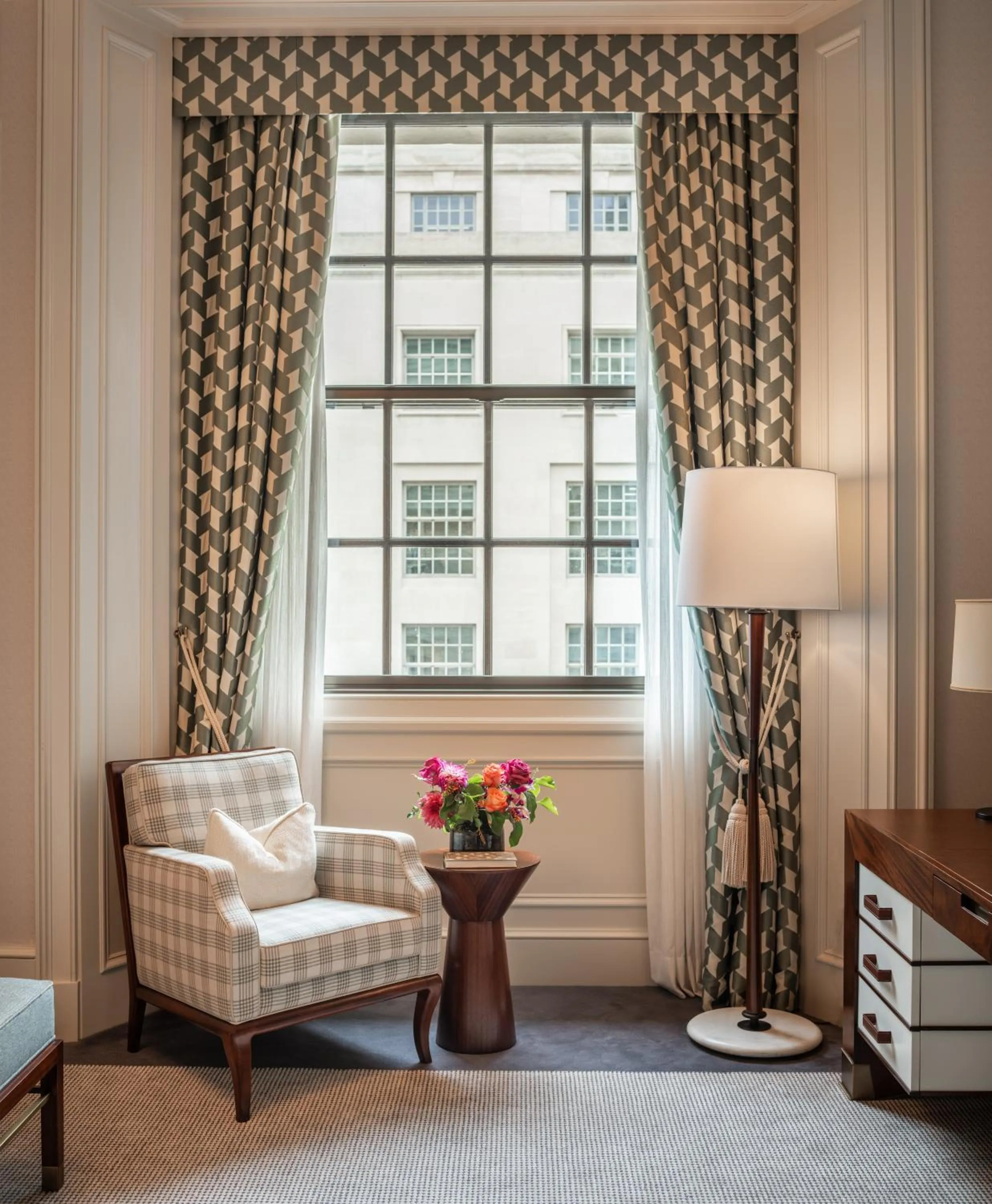 Bedroom in Raffles London at The OWO