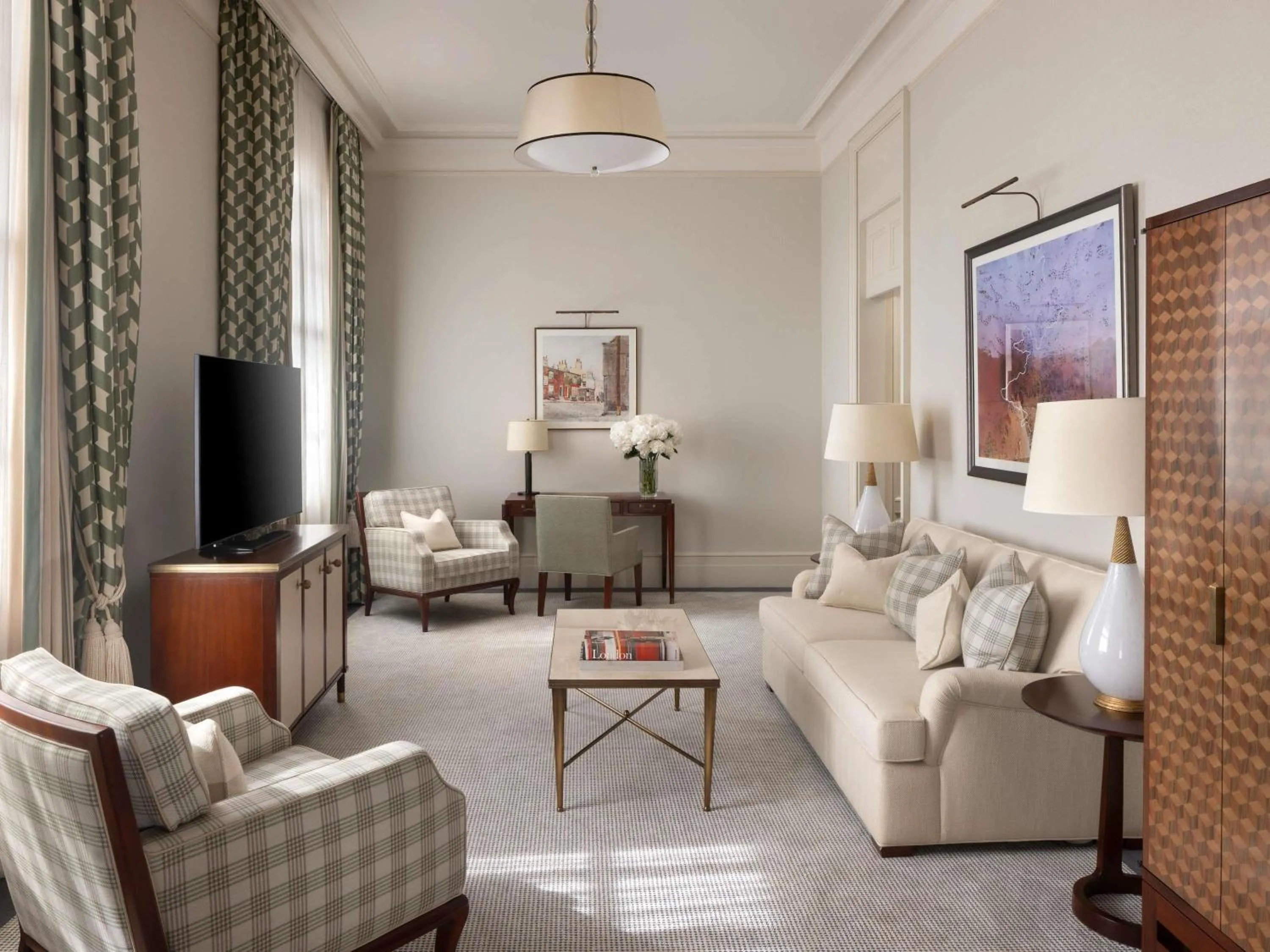 Bedroom in Raffles London at The OWO