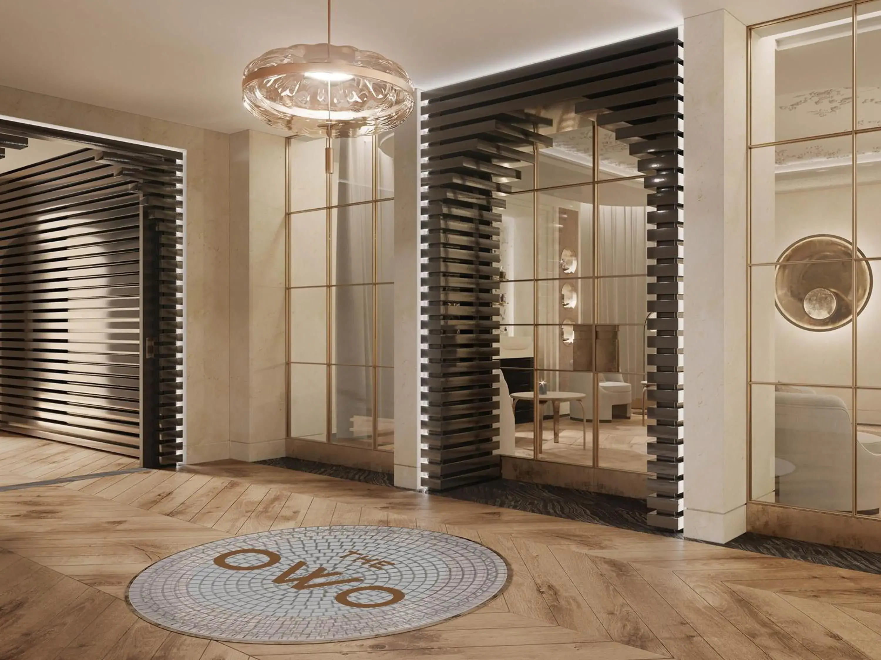 Fitness centre/facilities in Raffles London at The OWO Fitness centre/facilities in Raffles London at The OWO