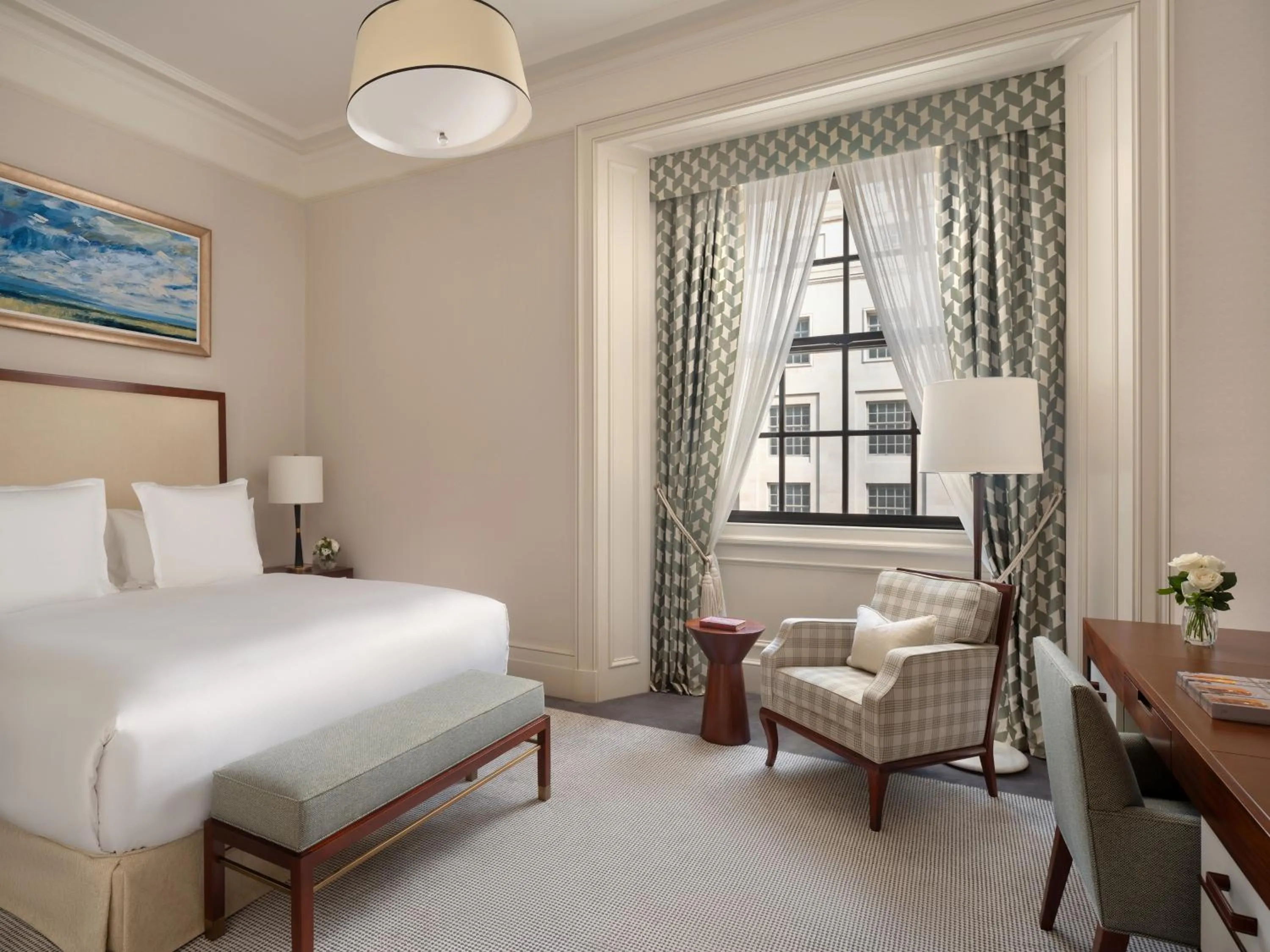 Bedroom, Bed in Raffles London at The OWO