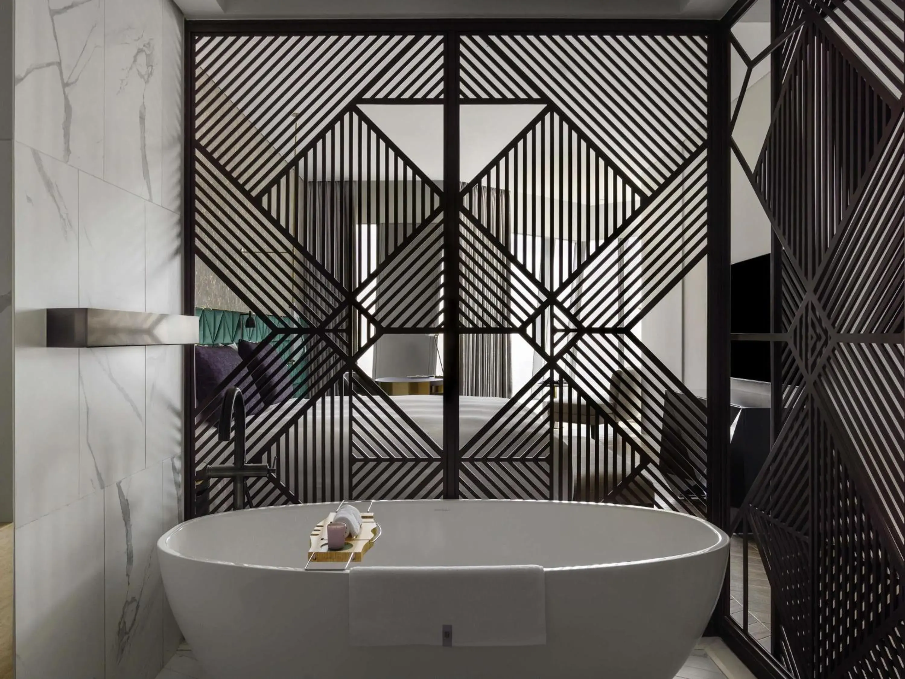 Bedroom in SO/ Uptown Dubai Bedroom in SO/ Uptown Dubai