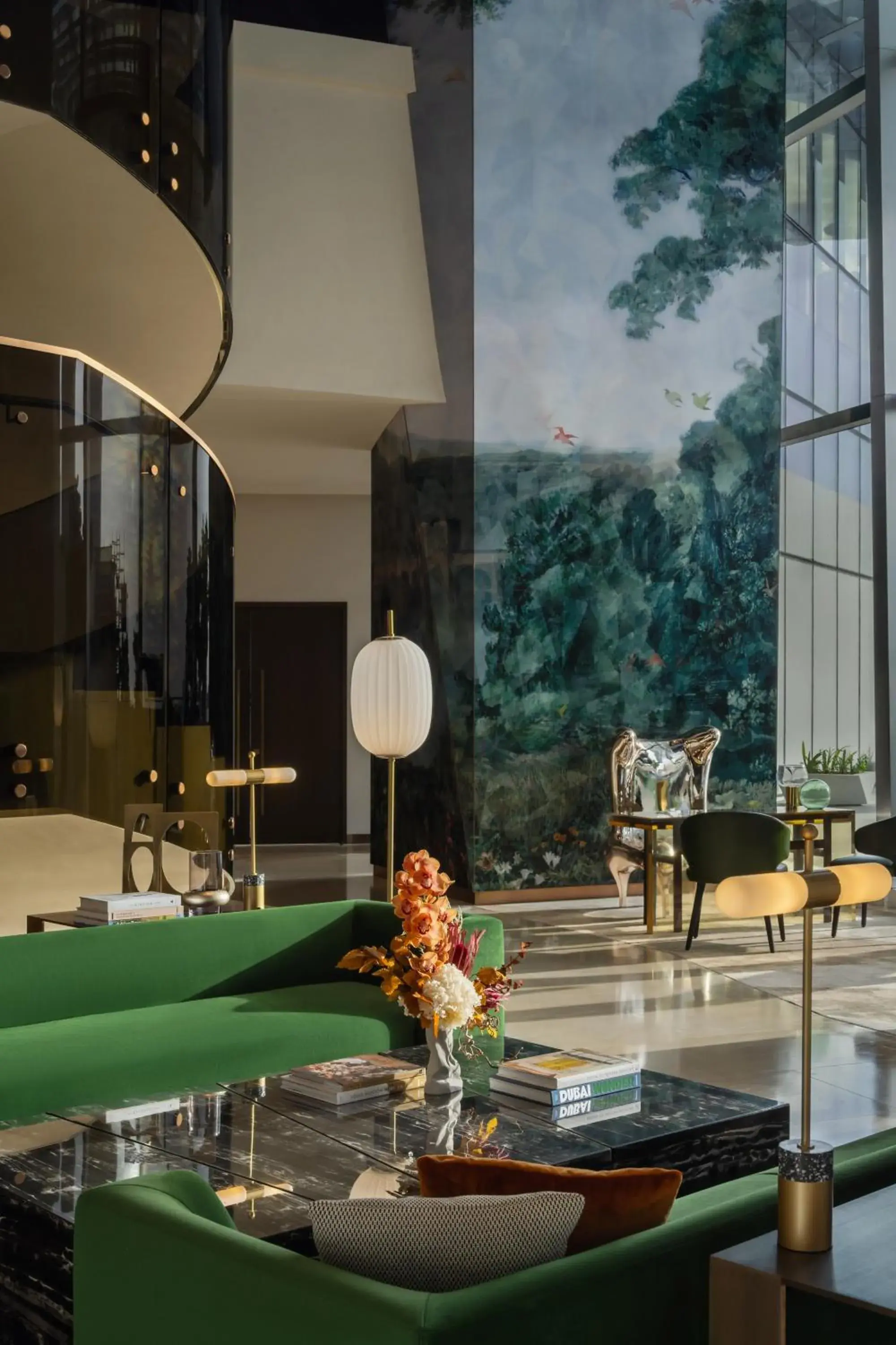 Lobby or reception in SO/ Uptown Dubai Lobby or reception in SO/ Uptown Dubai