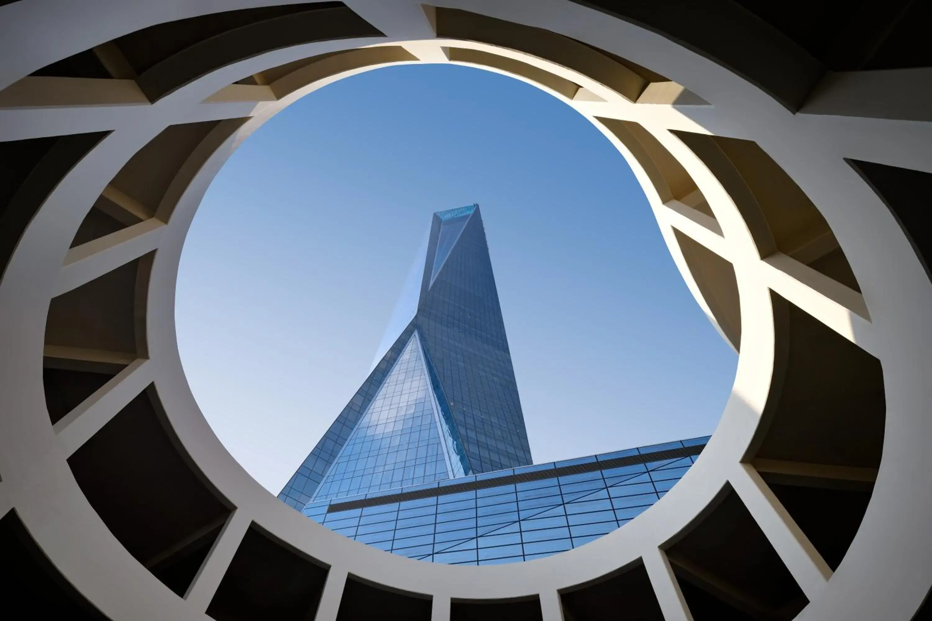 Property building in SO/ Uptown Dubai Property building in SO/ Uptown Dubai